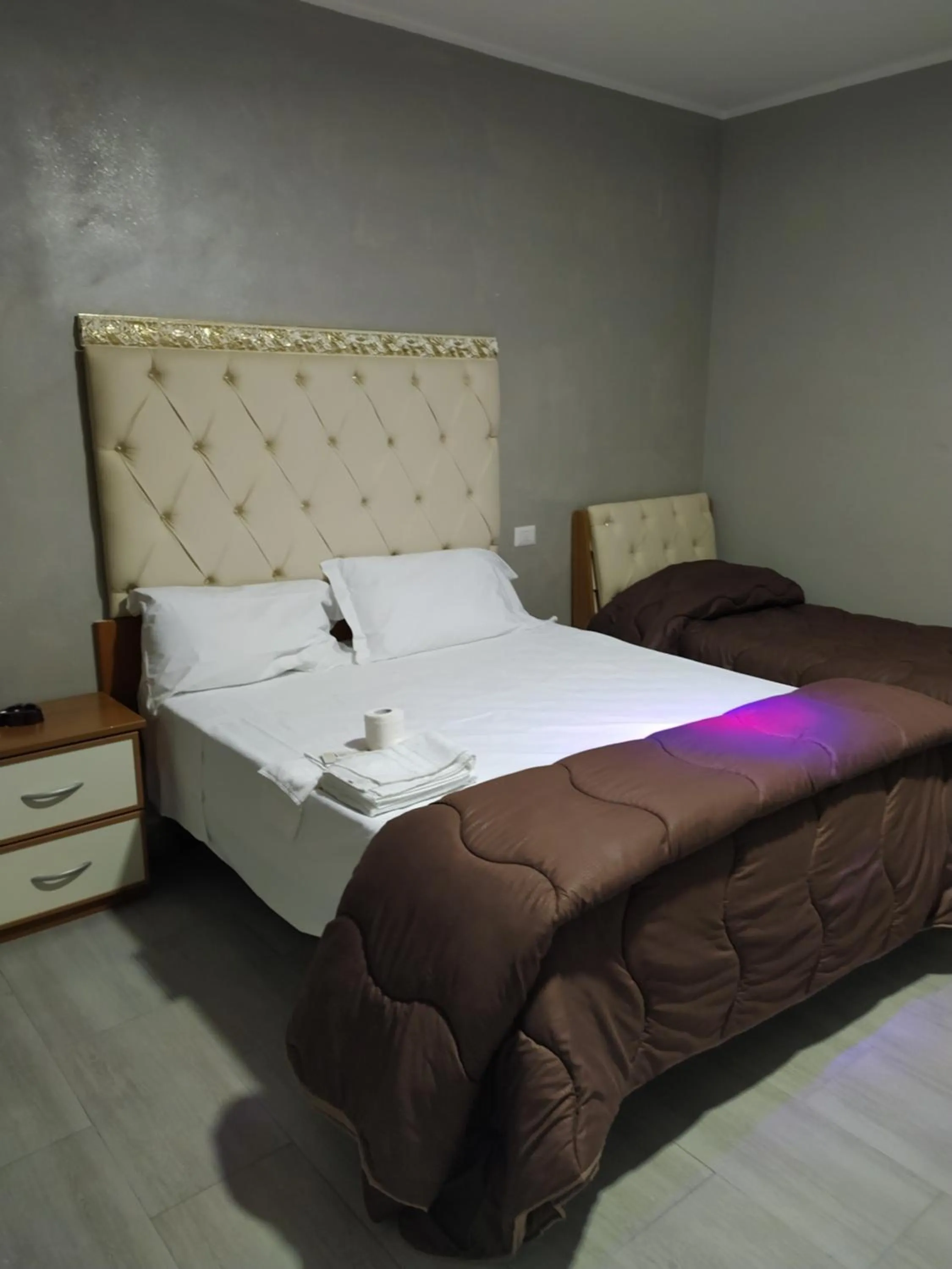 Bed in hotel pie d'or