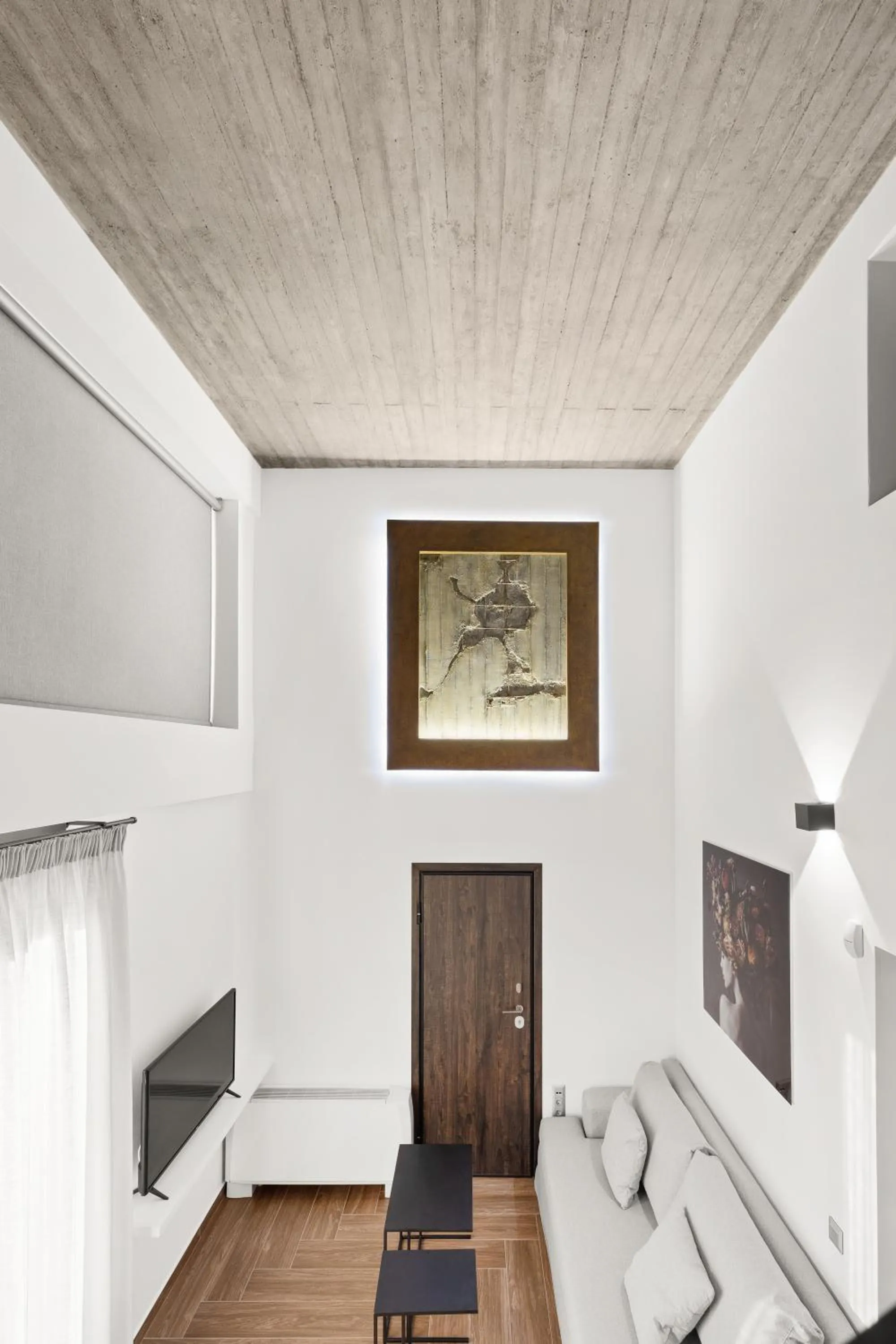 Living room in ATHENIAN VIEW LOFT