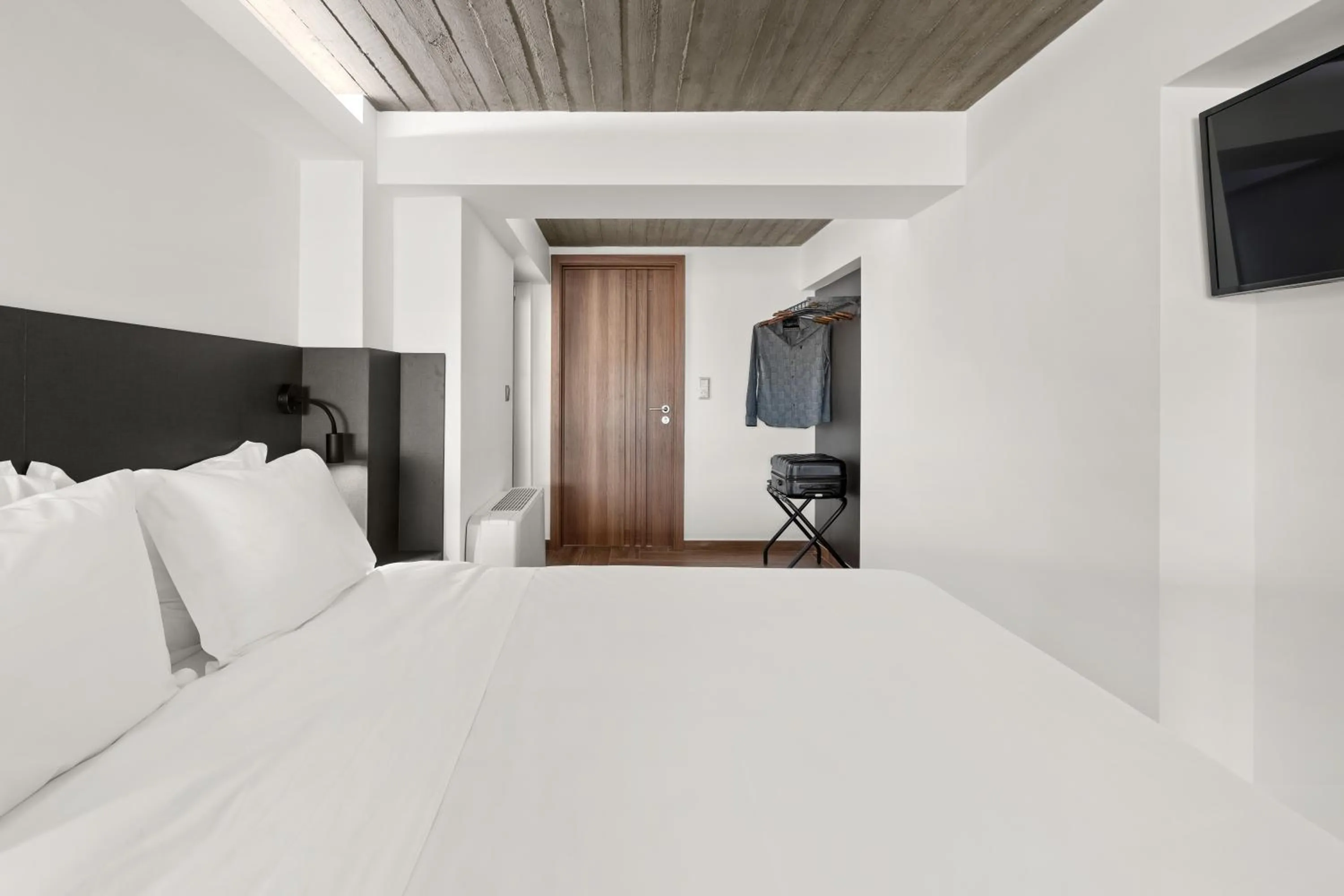 Bed in ATHENIAN VIEW LOFT