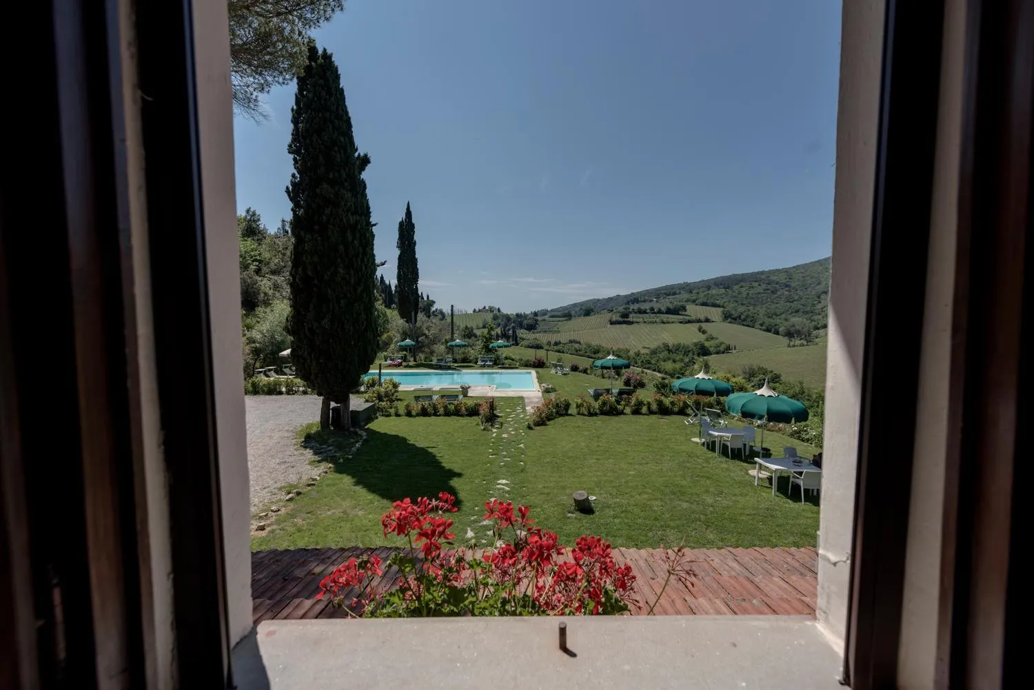 Natural landscape in Villa Del Sole
