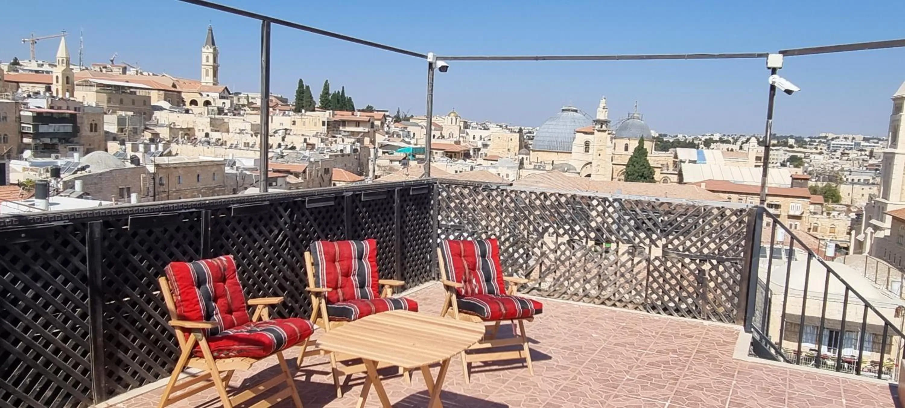Balcony/Terrace in New Citadel Hostel