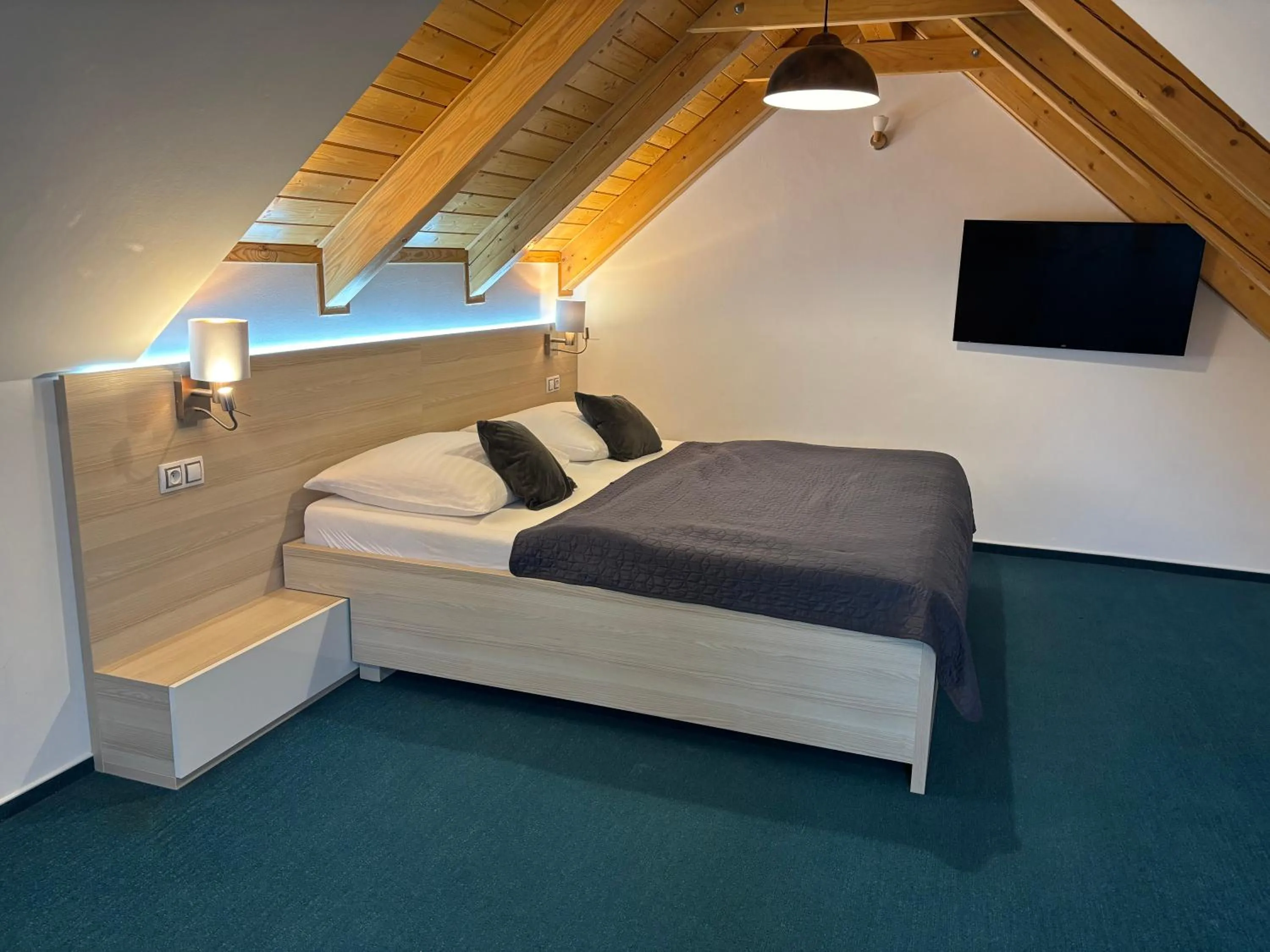 Bed in Hotel Podlesí