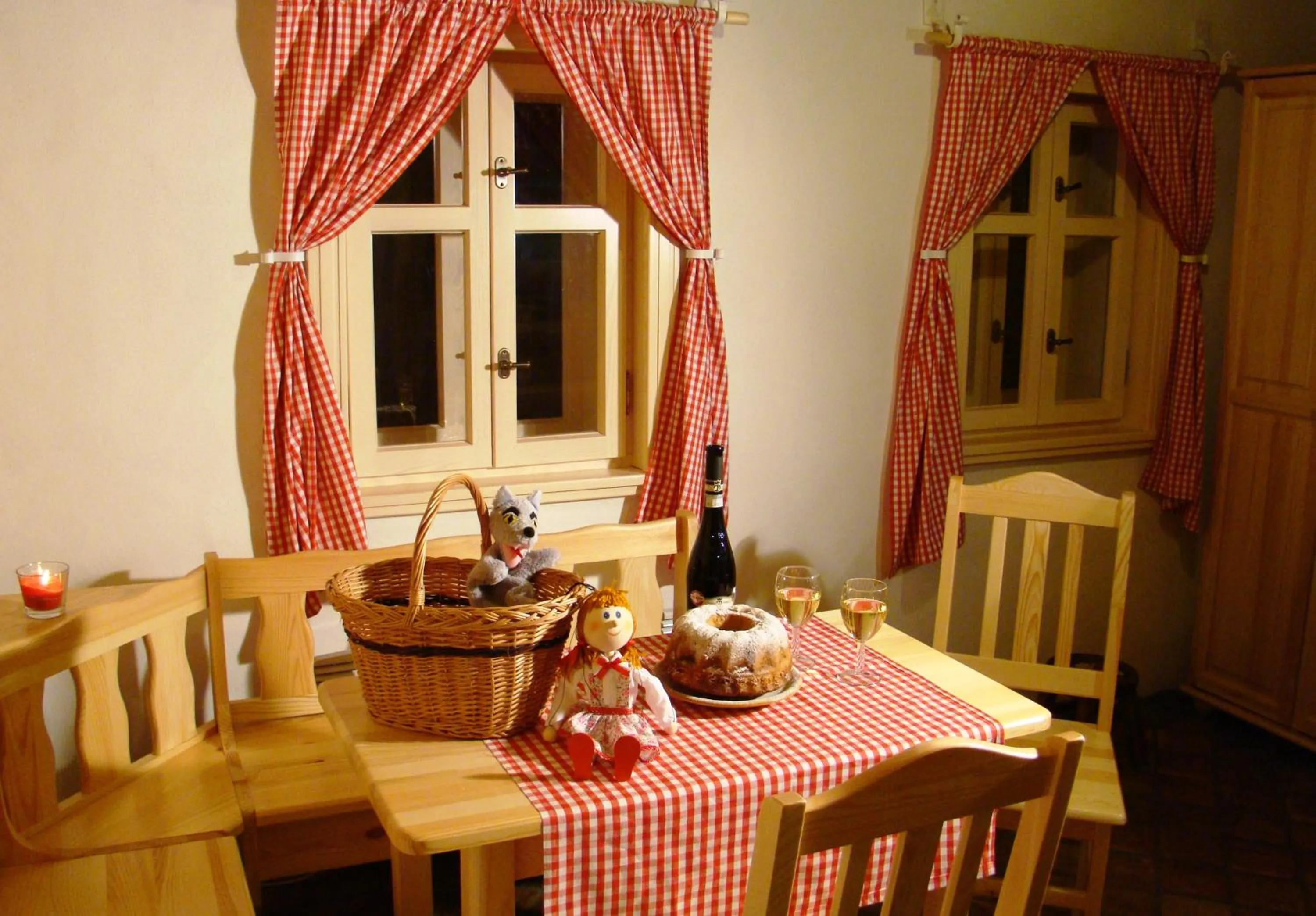 Dining area in Hotel Podlesí