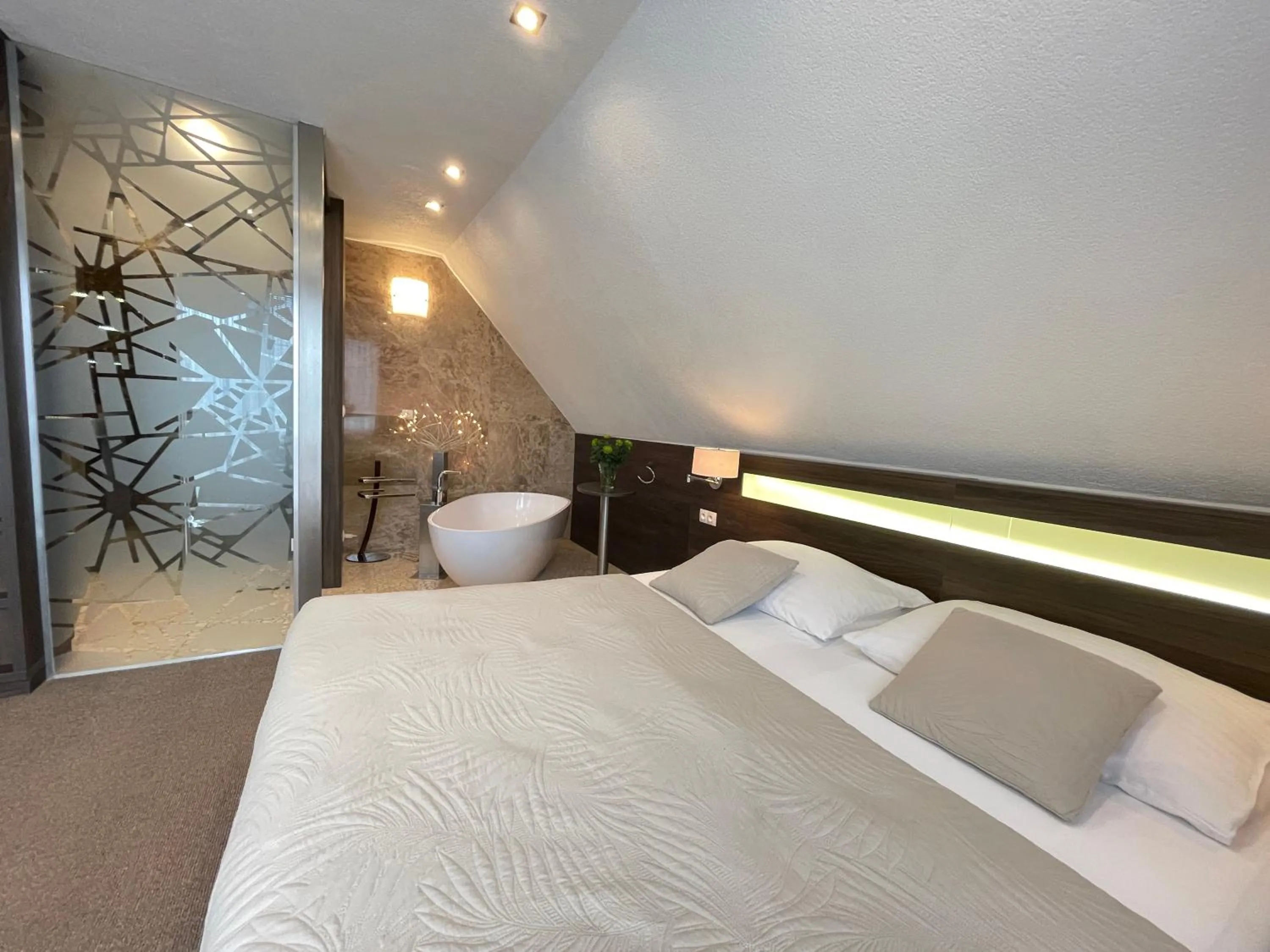 Bed in Hotel Podlesí