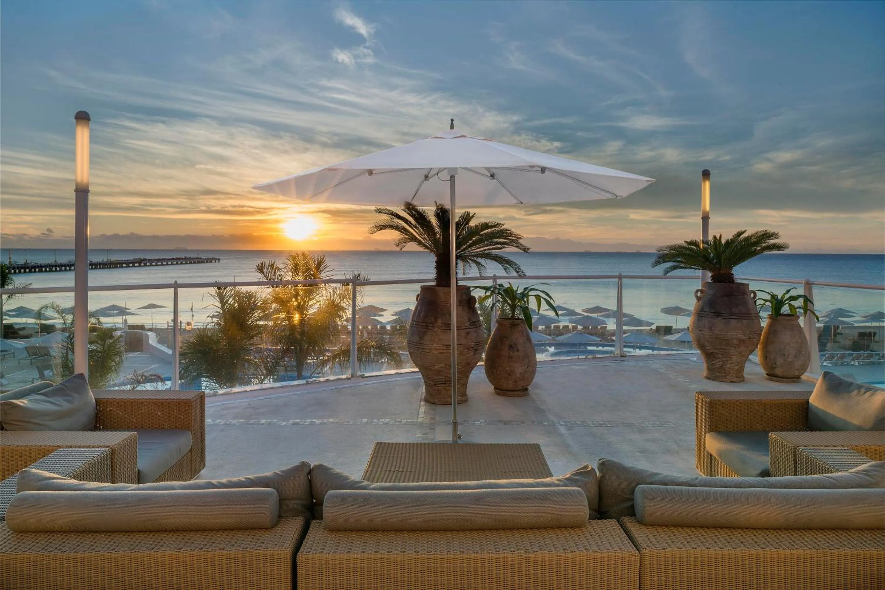 Solarium in Playacar Palace - All Inclusive