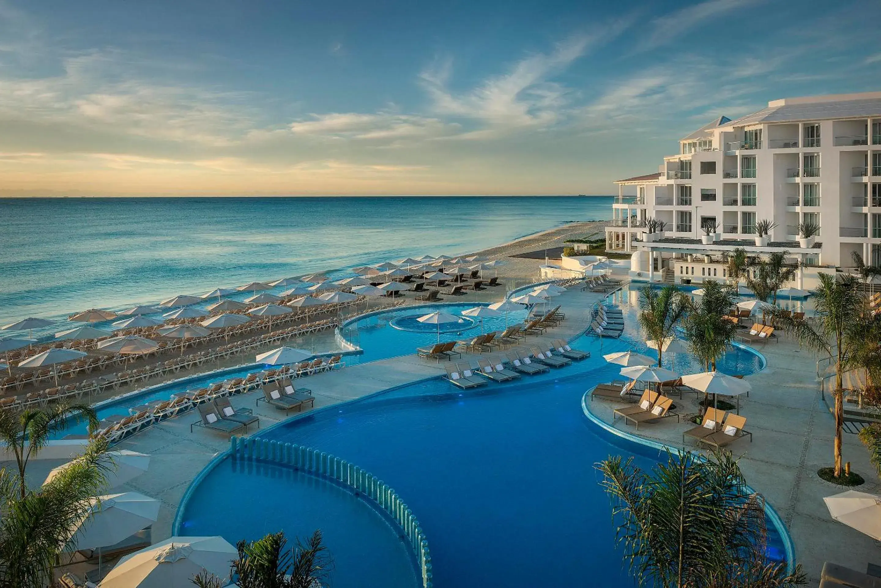 Pool view in Playacar Palace - All Inclusive Pool view in Playacar Palace - All Inclusive