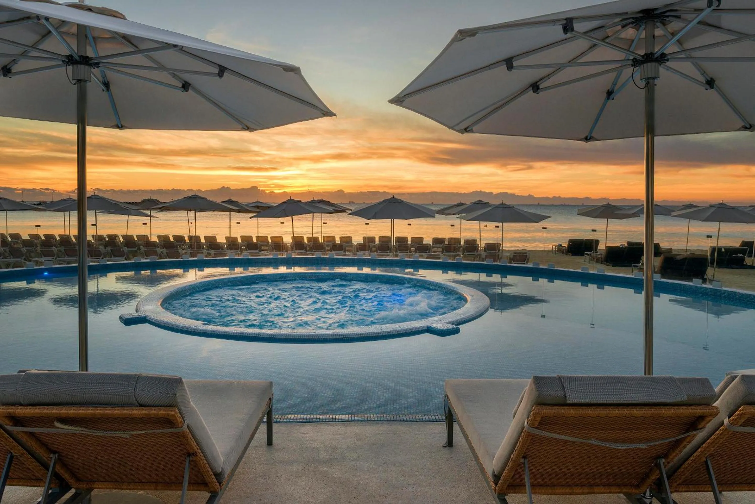 Swimming pool in Playacar Palace - All Inclusive