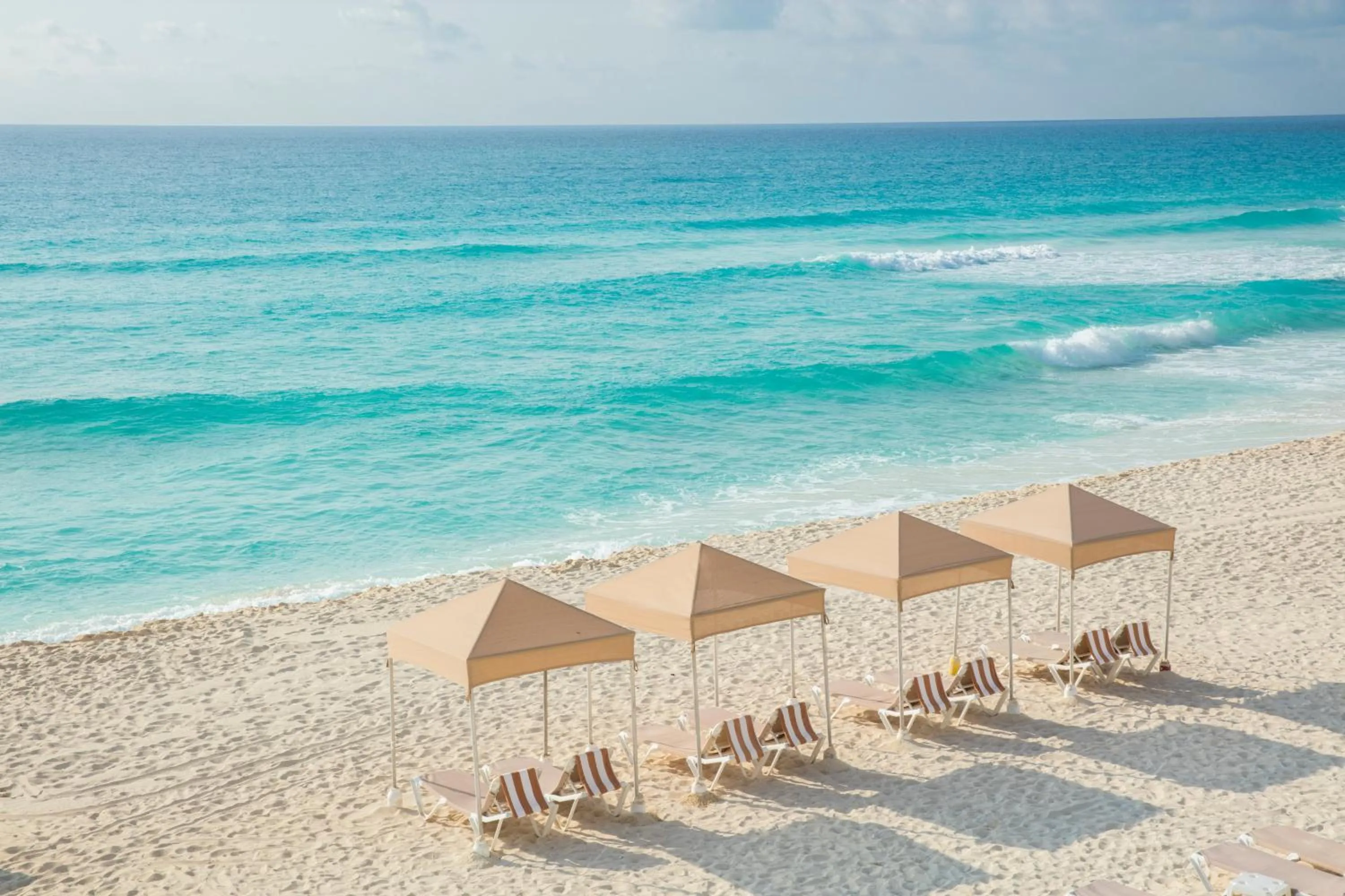 Beach in Crown Paradise Club Cancun - All Inclusive