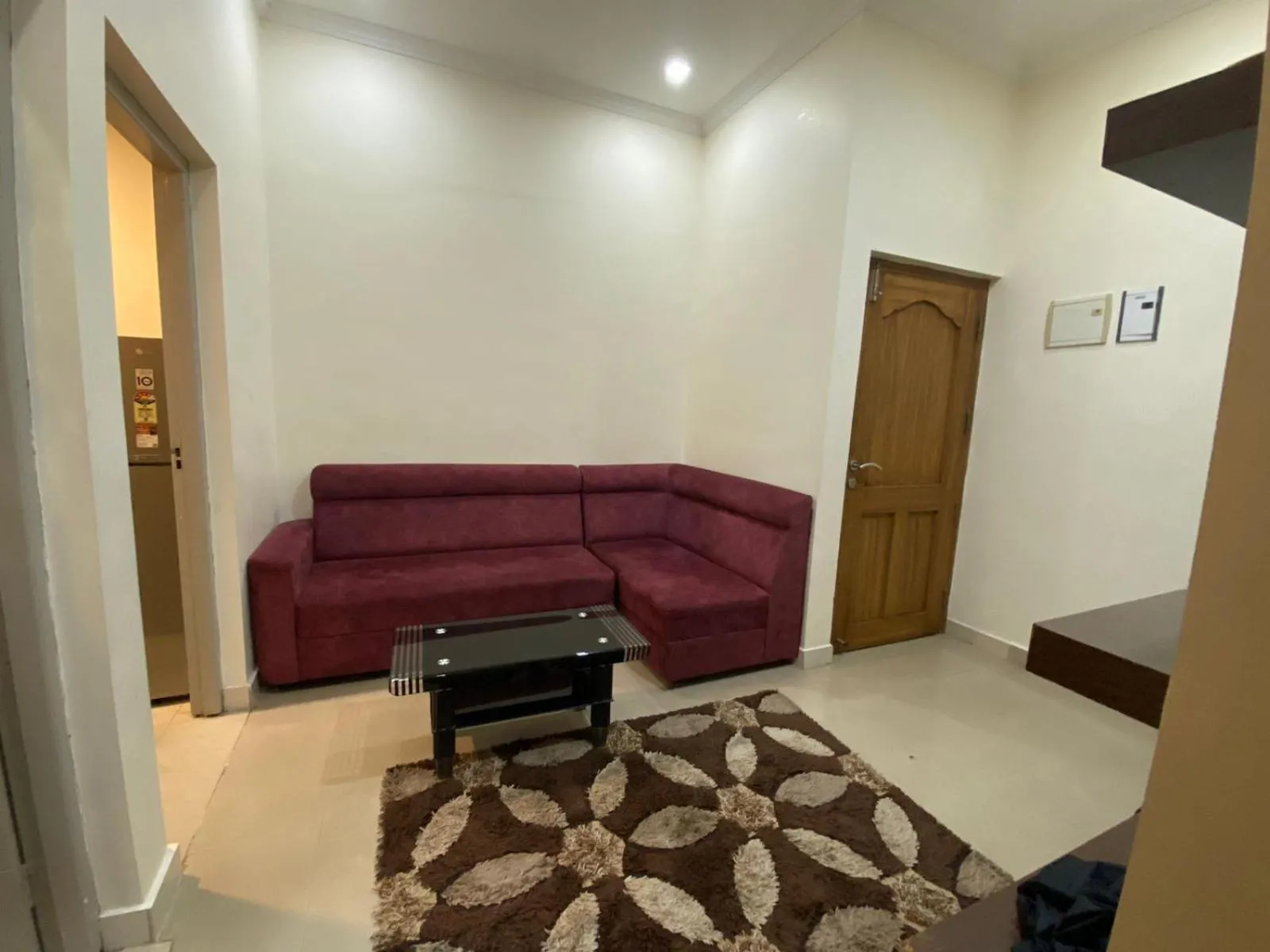 Communal lounge/ TV room in Muziris Manor Residency