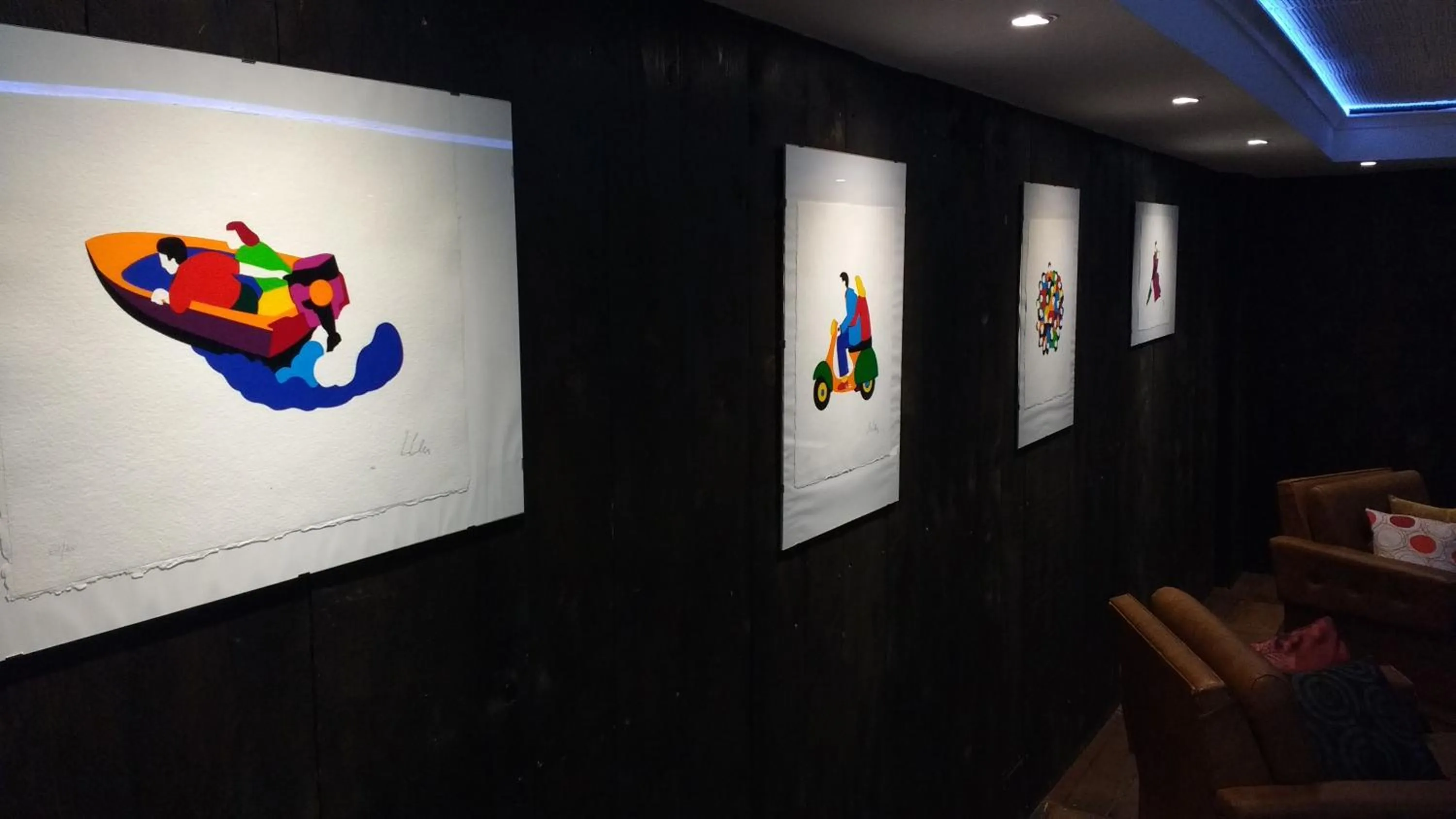 Decorative detail in Albergo Ristorante Trieste Boves