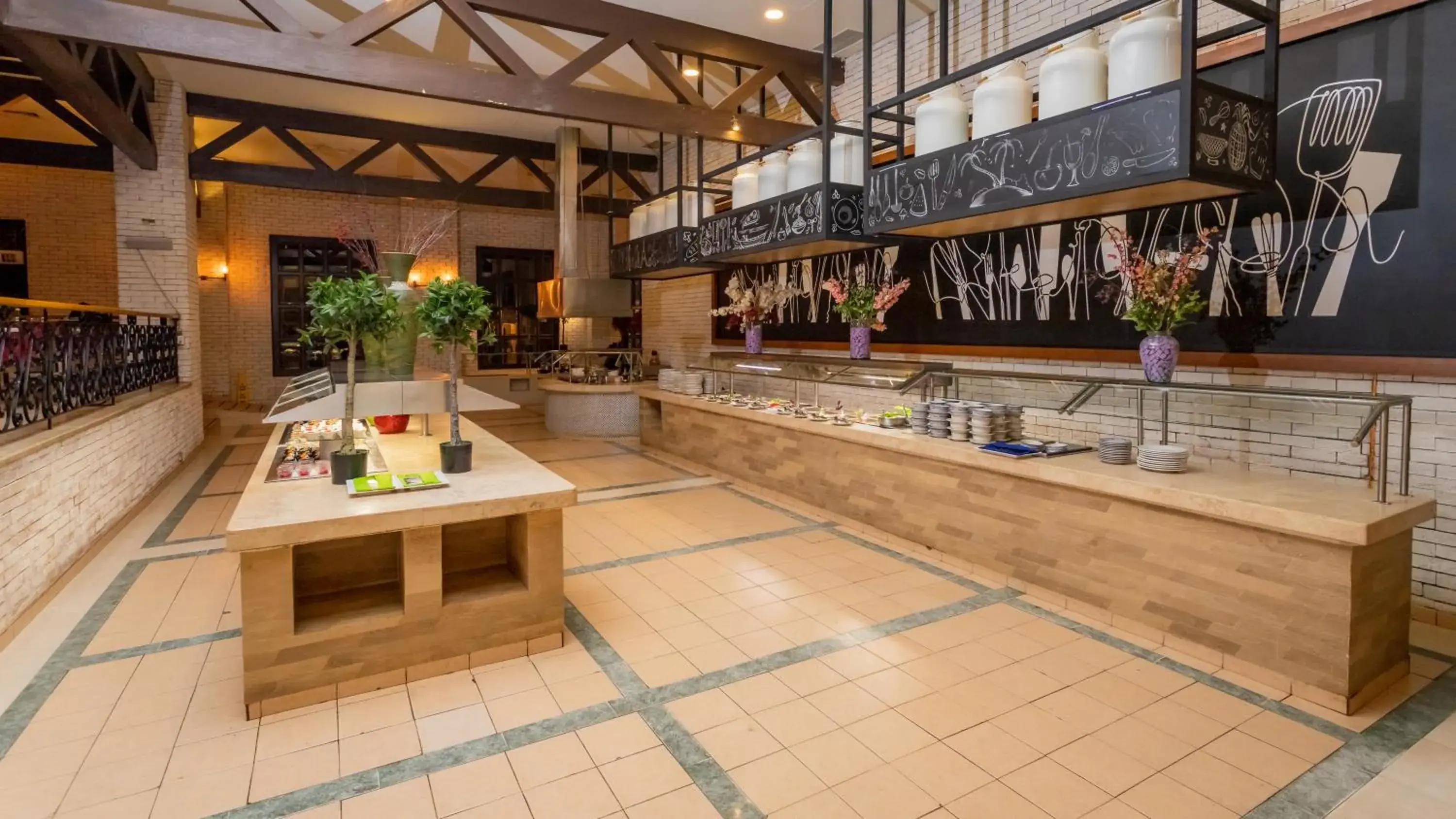 Buffet breakfast in Royal Solaris Los Cabos - All Inclusive Buffet breakfast in Royal Solaris Los Cabos - All Inclusive