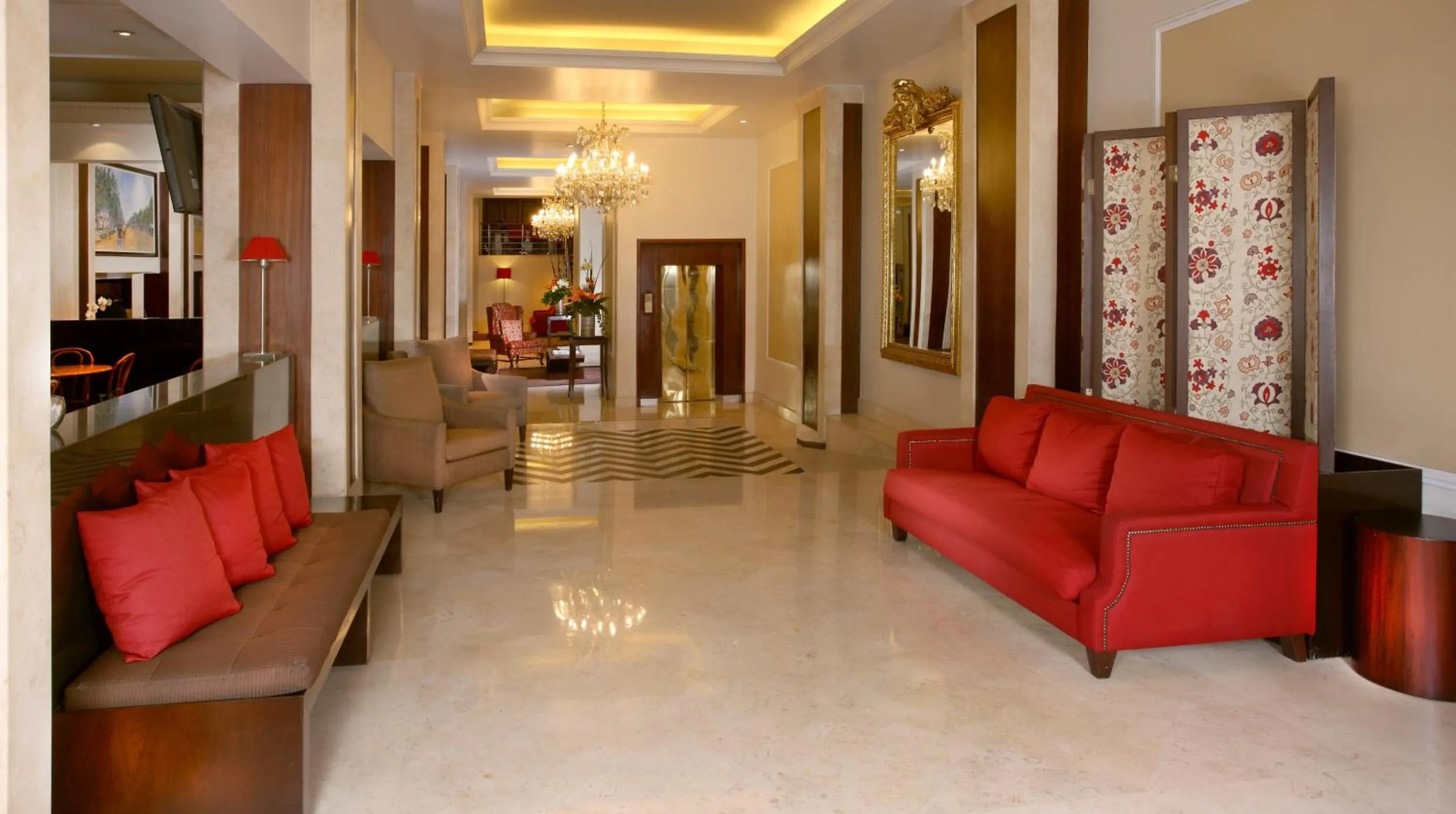 Living room in Emporio Reforma