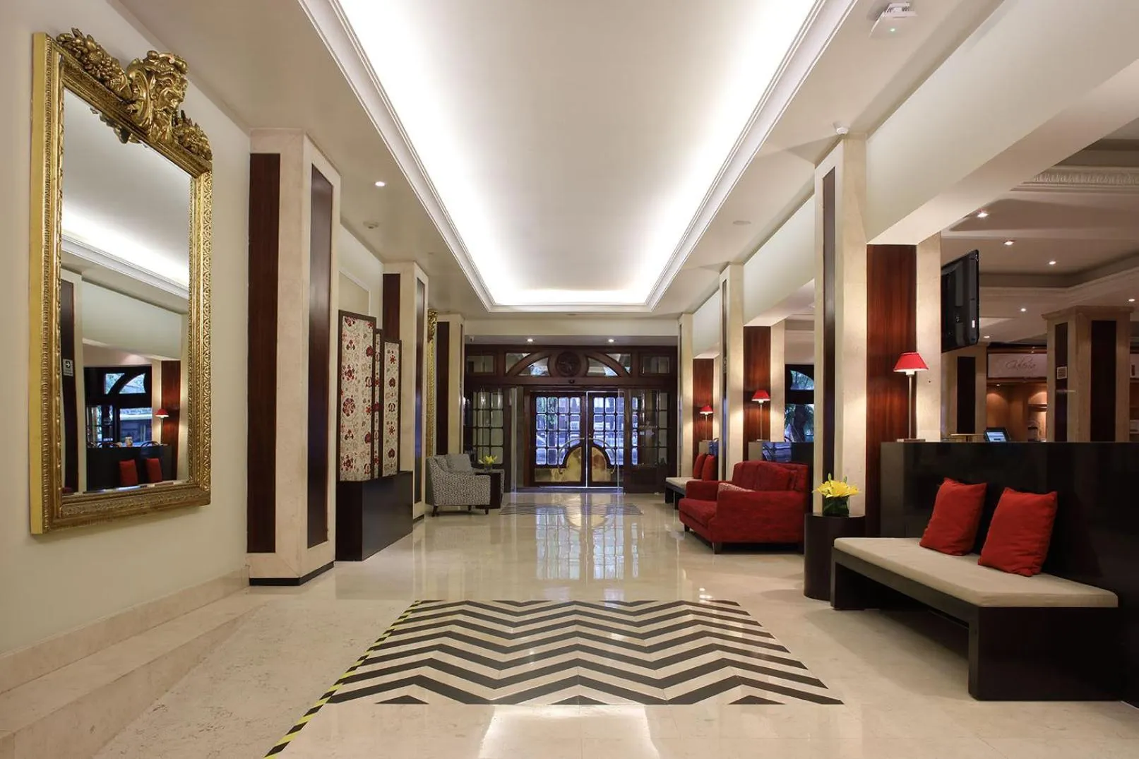 Lobby or reception in Emporio Reforma