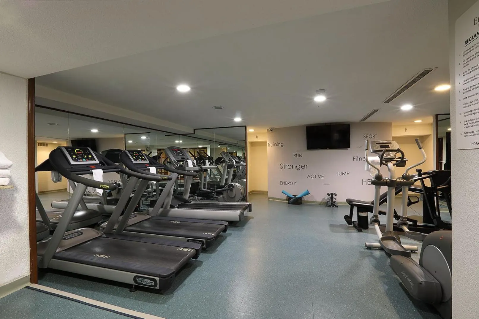 Fitness centre/facilities in Emporio Zacatecas