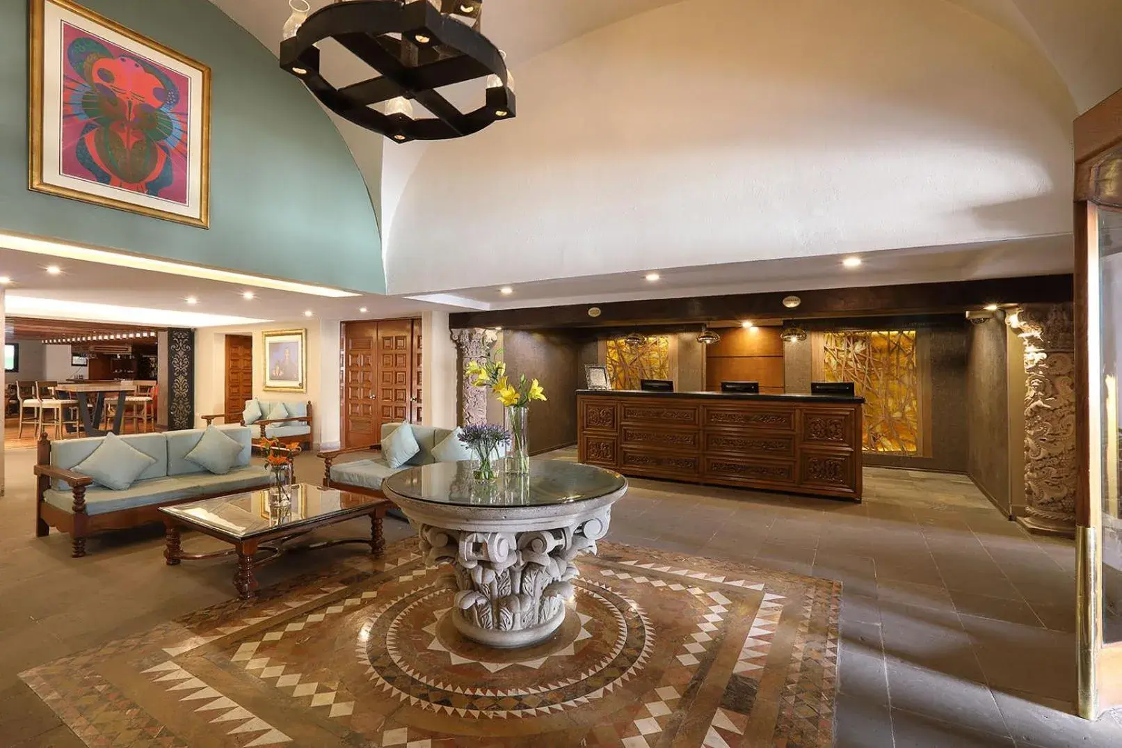 Lobby or reception in Emporio Zacatecas Lobby or reception in Emporio Zacatecas