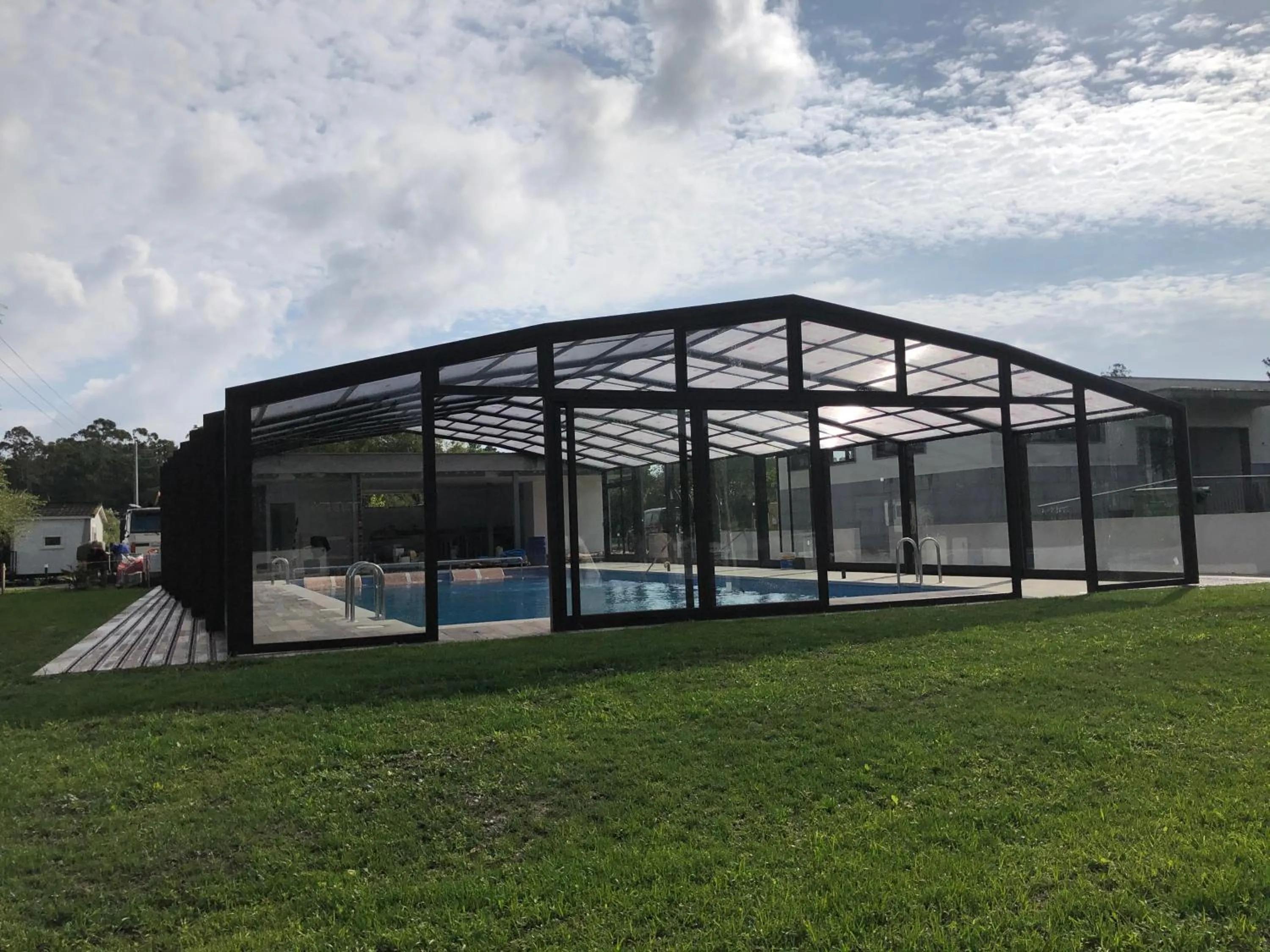 Swimming pool in Hotel Arco Iris