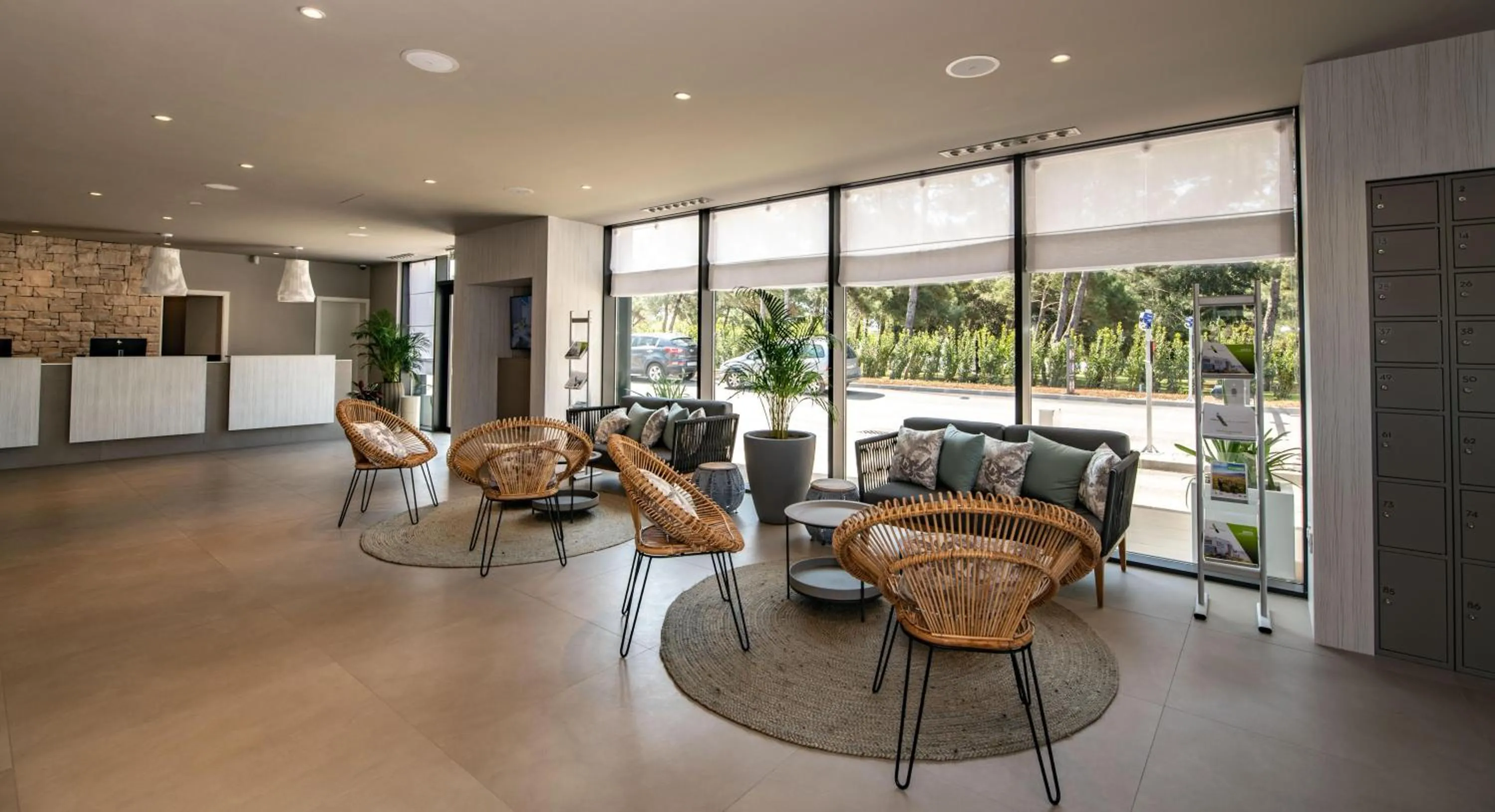 Lobby or reception in Kazela Apartments