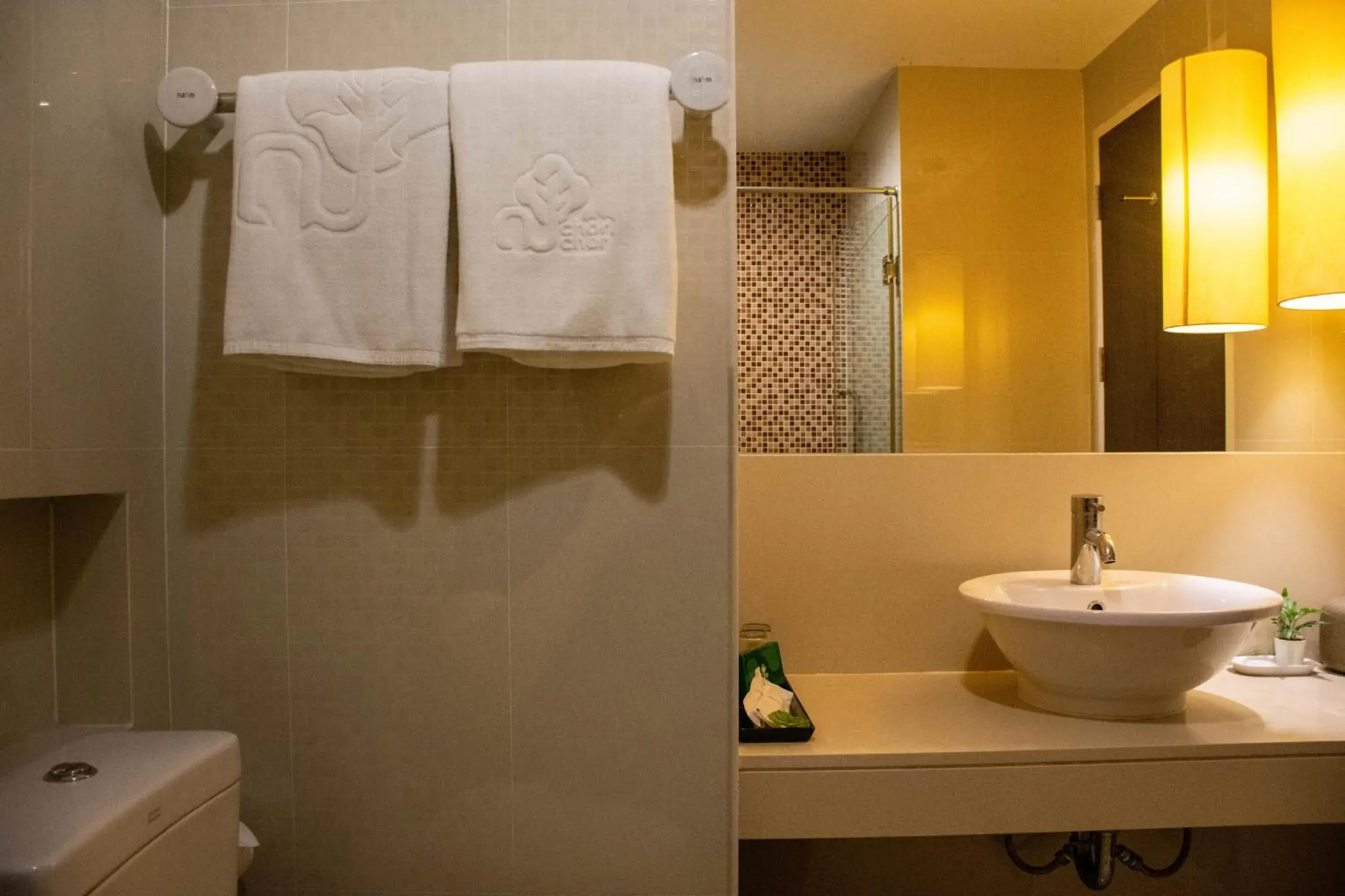 Bathroom in Chor Cher The Luxury Green Hotel - SHA Extra Plus Bathroom in Chor Cher The Luxury Green Hotel - SHA Extra Plus