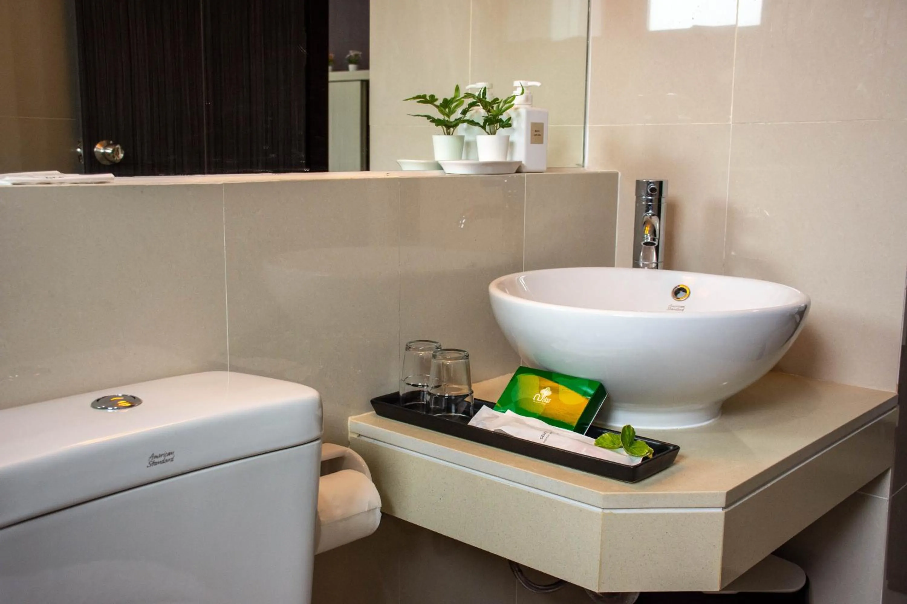 Bathroom in Chor Cher The Luxury Green Hotel - SHA Extra Plus