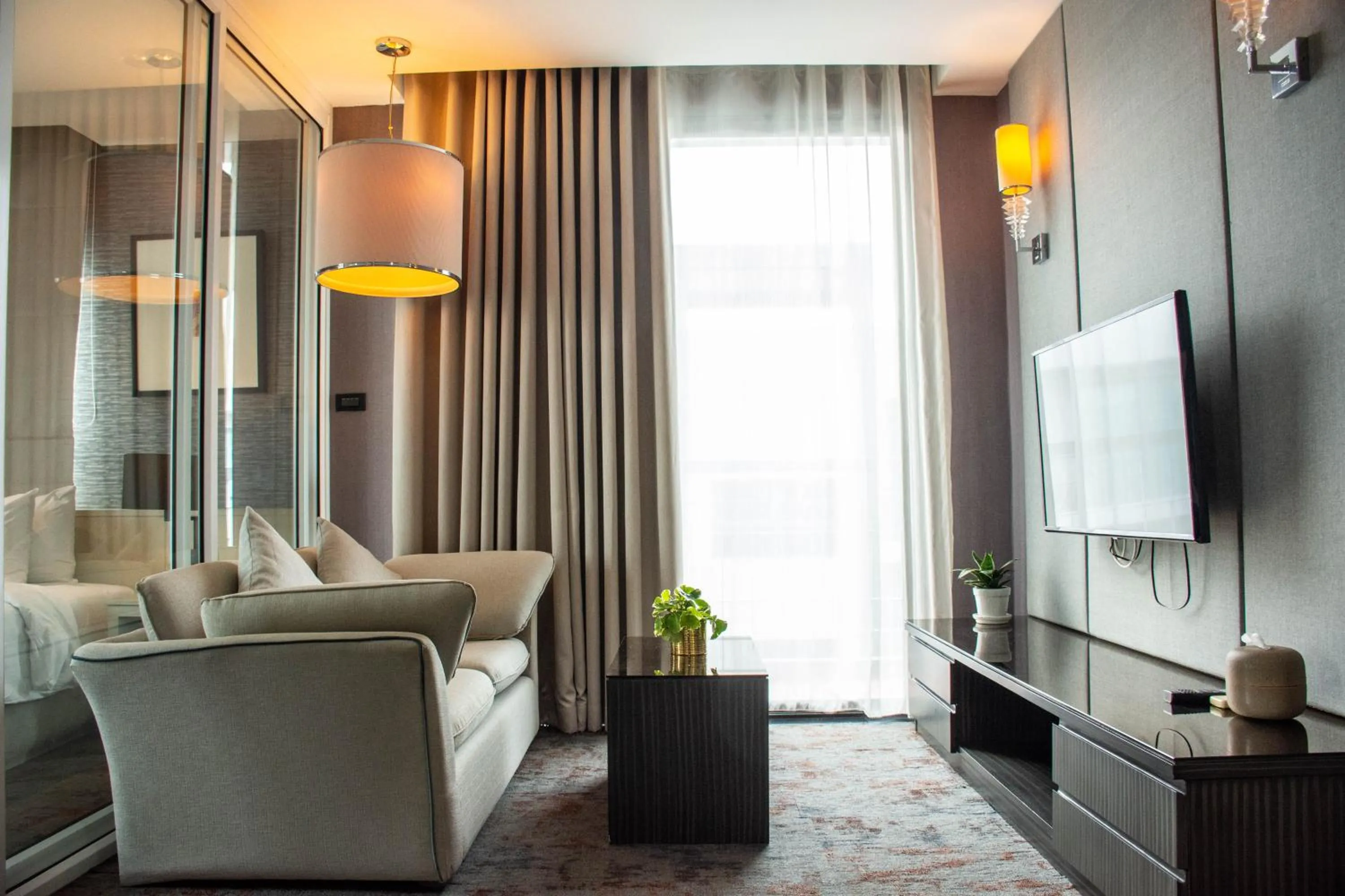 TV and multimedia in Chor Cher The Luxury Green Hotel - SHA Extra Plus