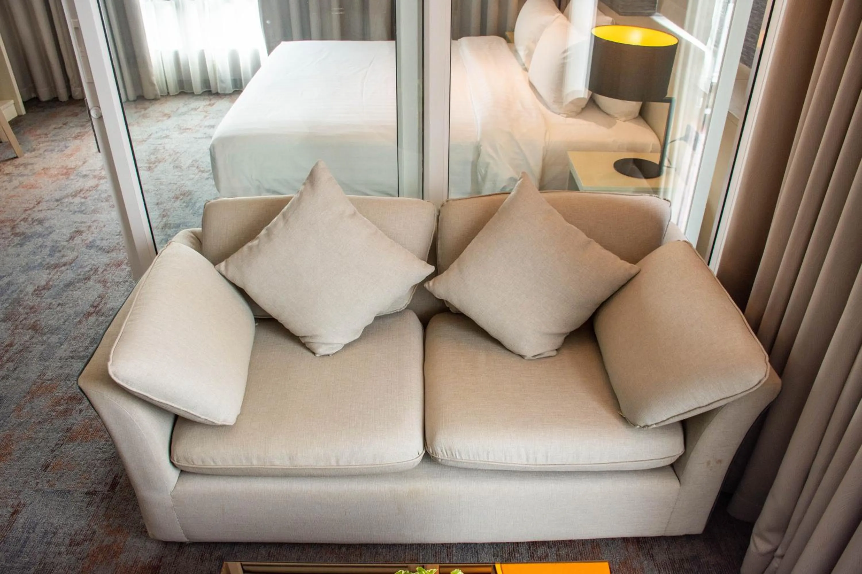 Living room in Chor Cher The Luxury Green Hotel - SHA Extra Plus