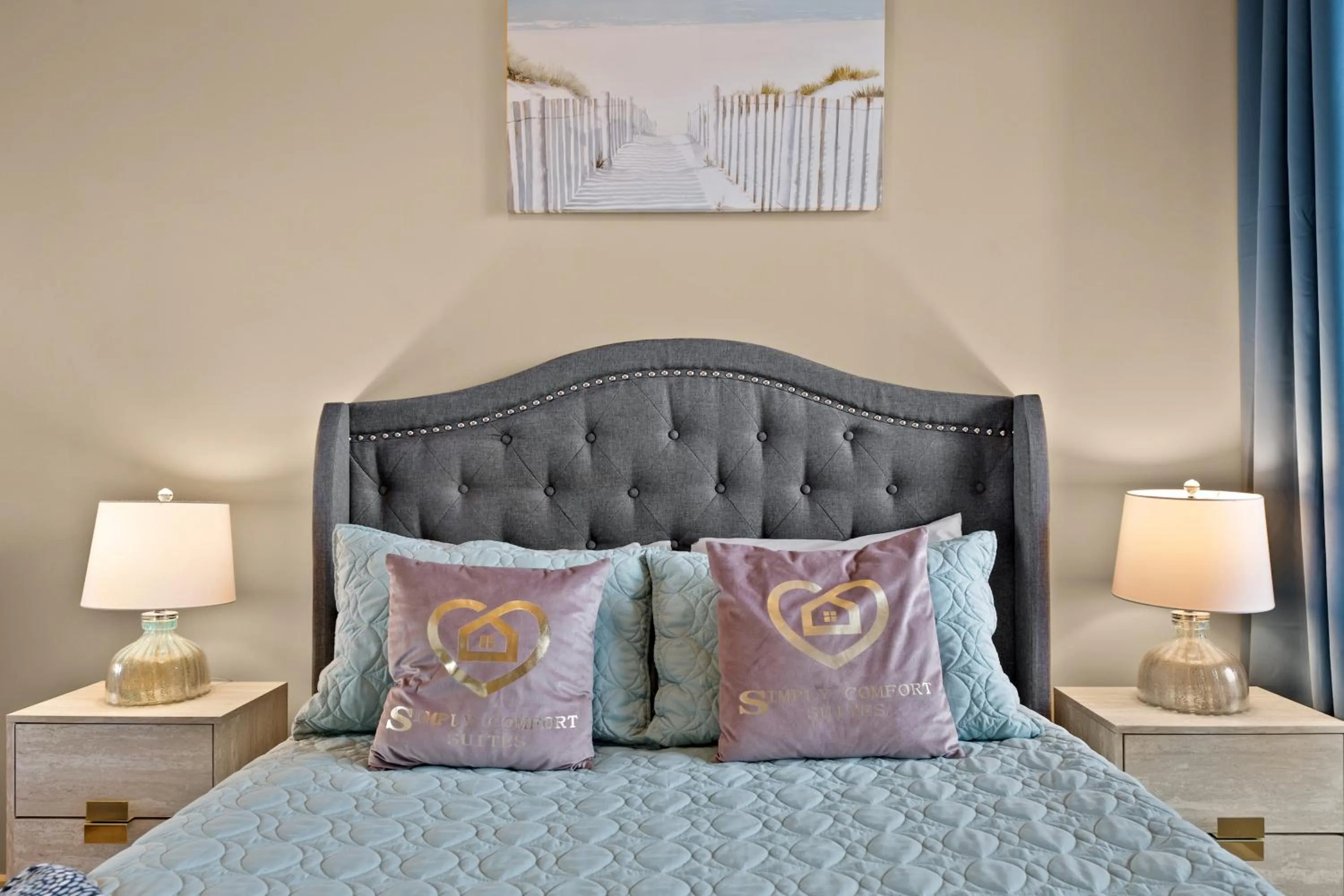 Bed in Stylish Downtown Condos by GLOBALSTAY