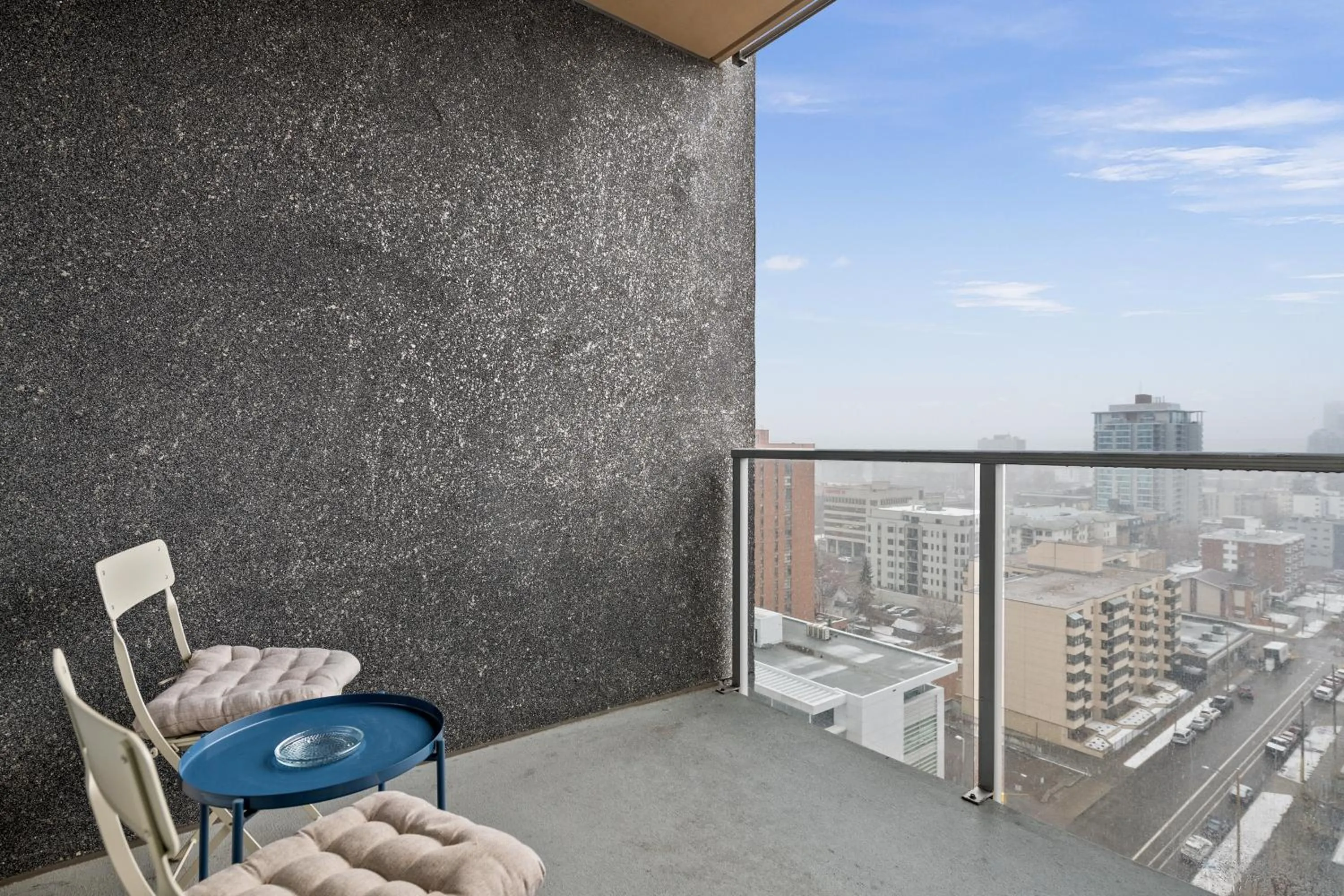 Balcony/Terrace in Stylish Downtown Condos by GLOBALSTAY