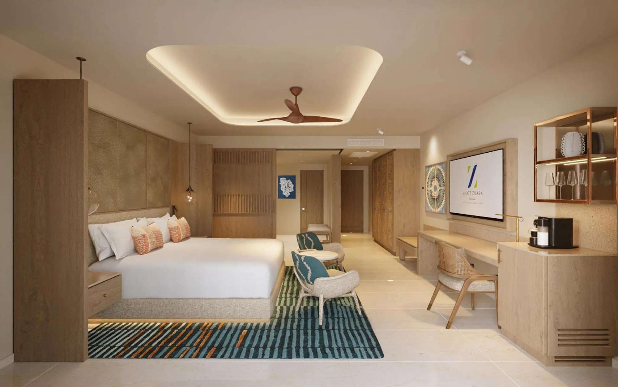 Bedroom, Bed in Hyatt Zilara Cancun - All Inclusive - Adults Only