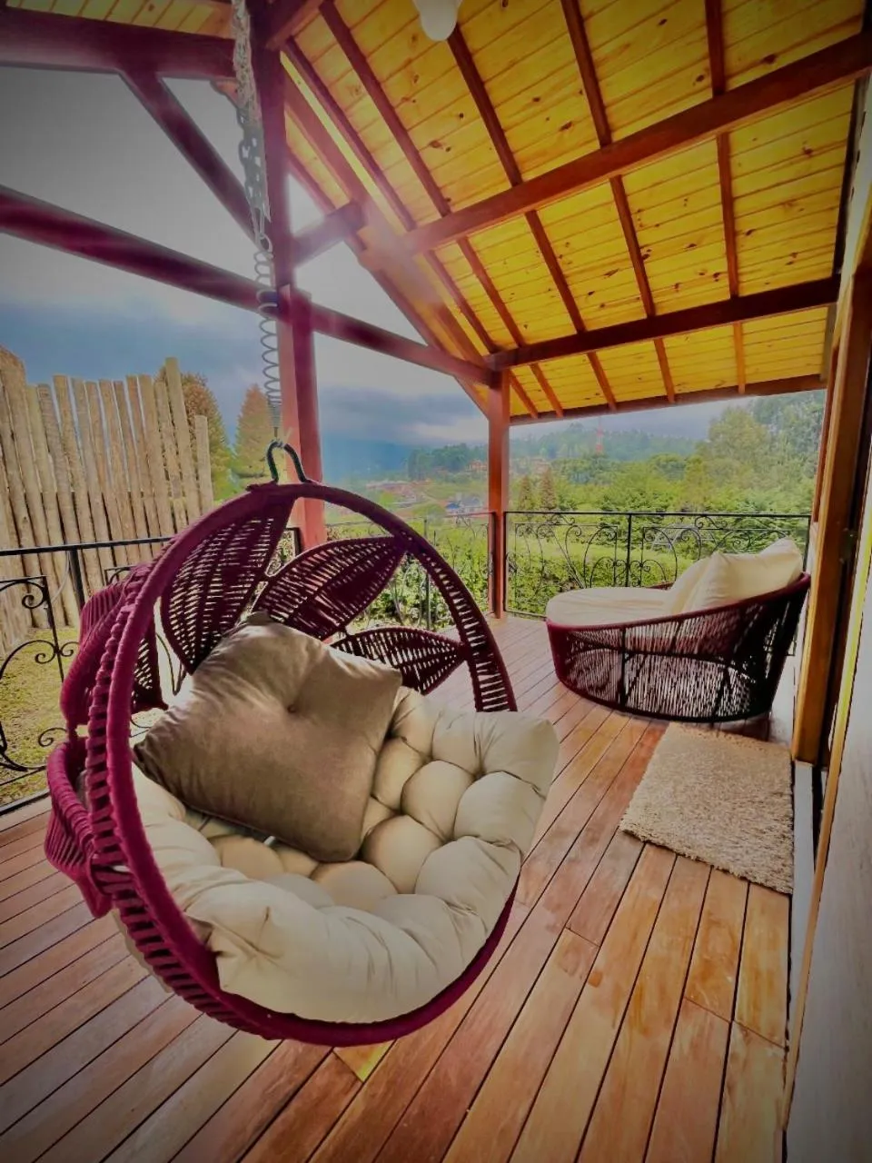 Balcony/Terrace in Pousada Villa Monte Verde