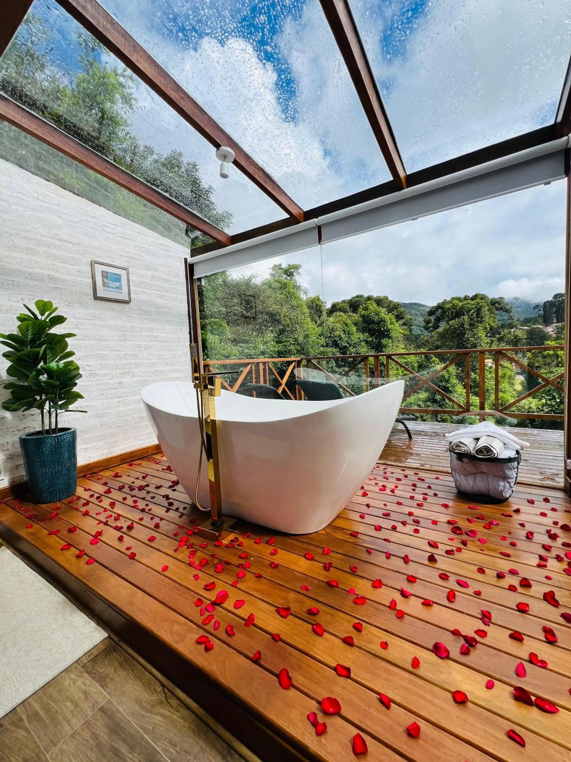 Mountain view in Pousada Villa Monte Verde