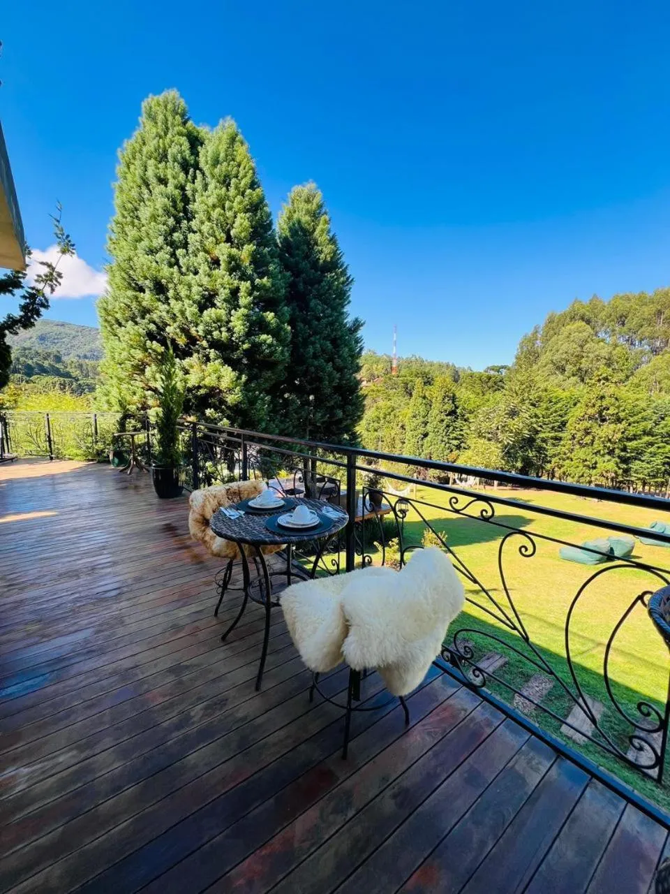 Garden in Pousada Villa Monte Verde