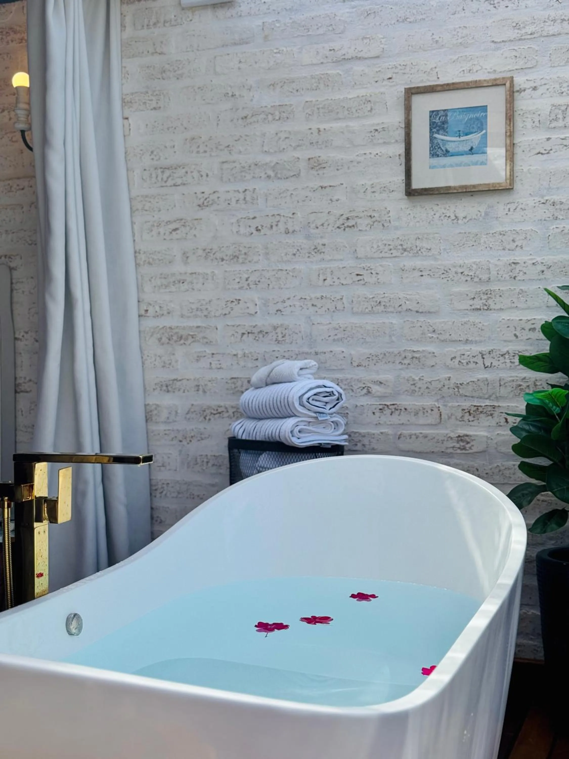 Bath in Pousada Villa Monte Verde