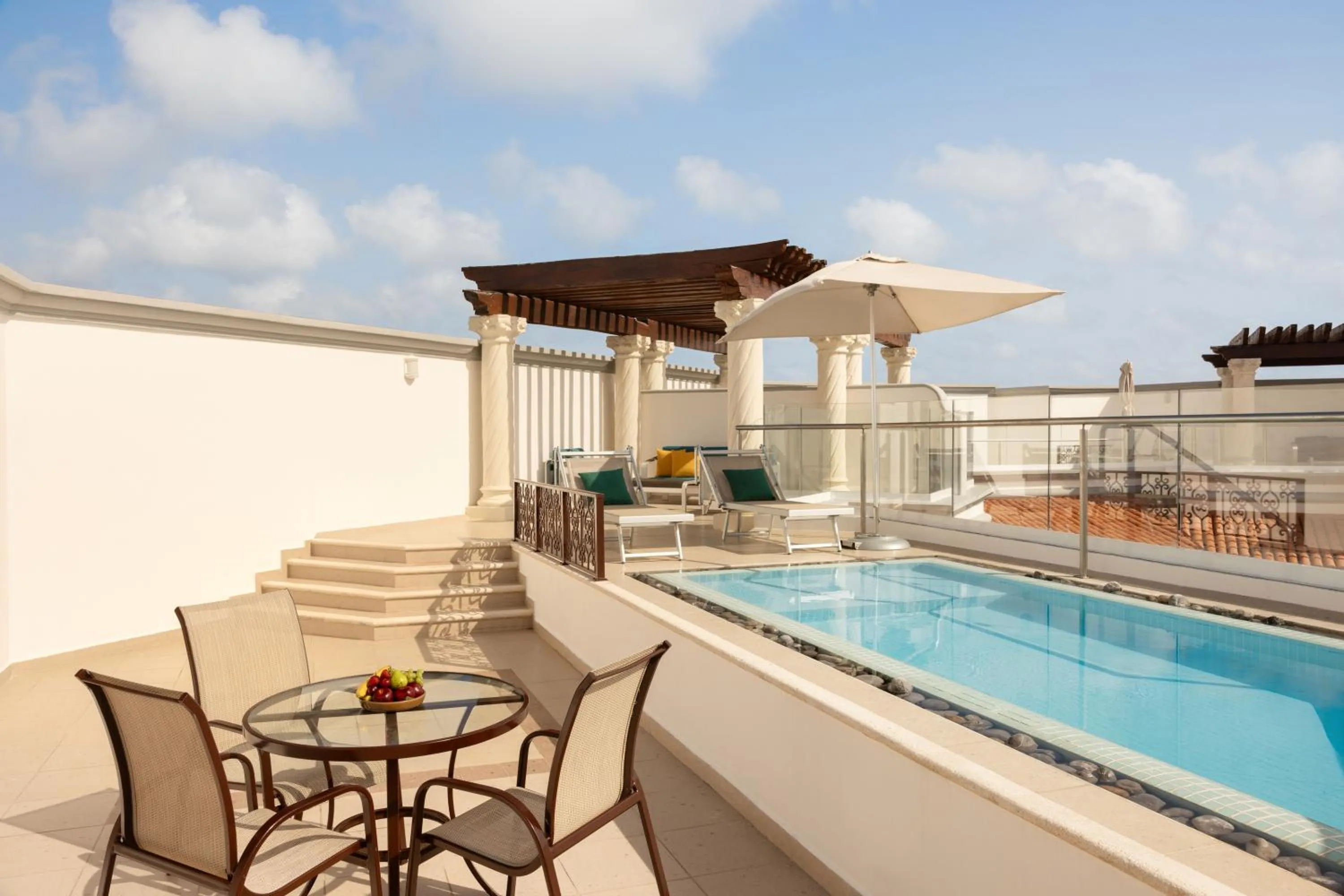 Pool view in Hyatt Vivid Playa Del Carmen All-Inclusive Adult Only Resort