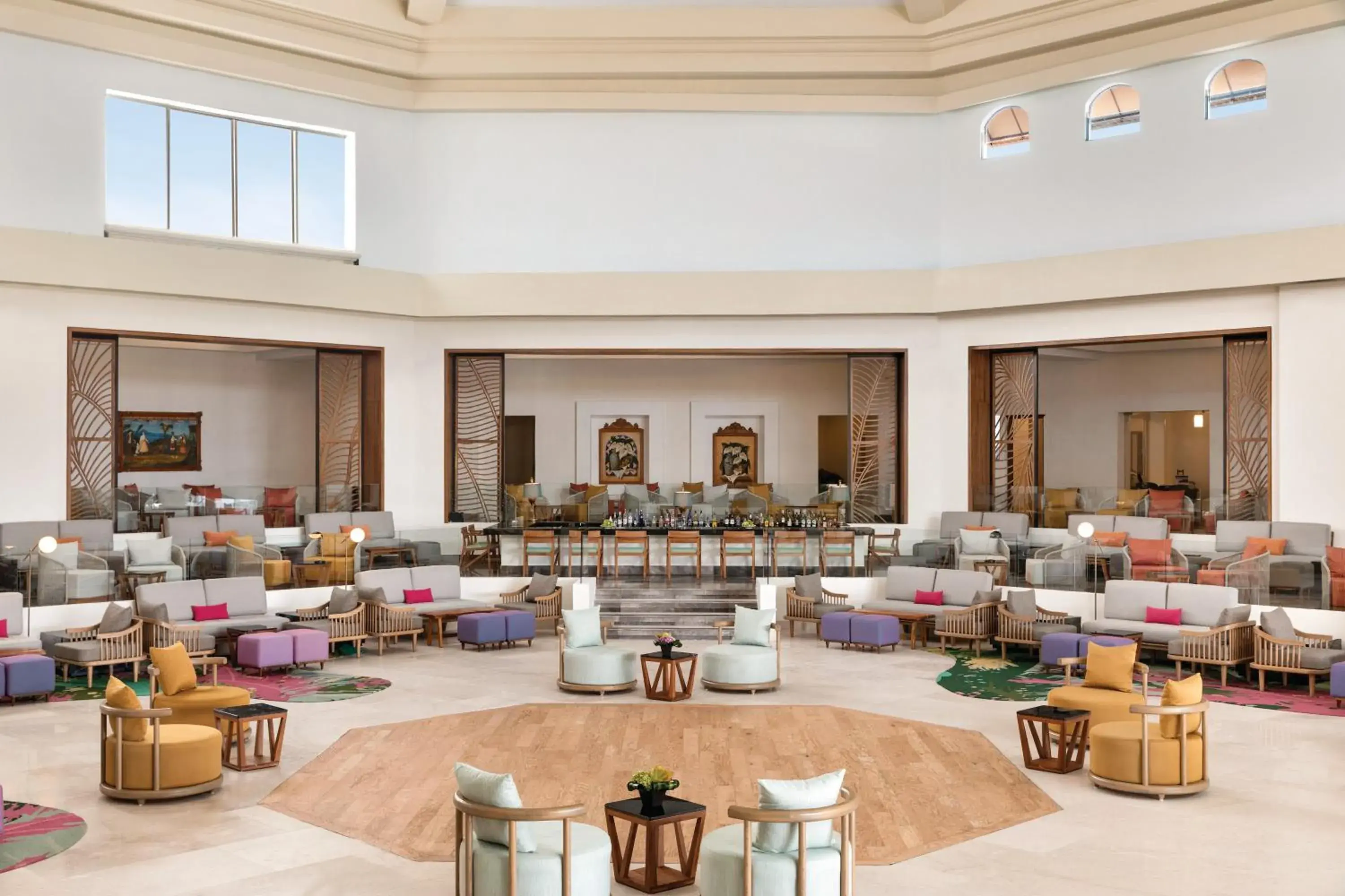 Lobby or reception in Hyatt Vivid Playa Del Carmen All-Inclusive Adult Only Resort Lobby or reception in Hyatt Vivid Playa Del Carmen All-Inclusive Adult Only Resort
