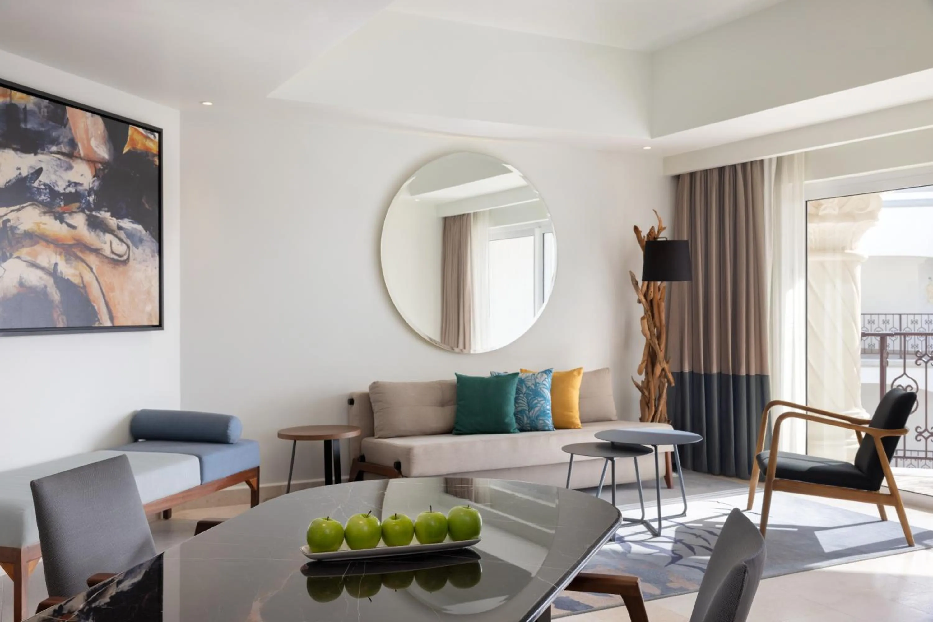 Living room in Hyatt Vivid Playa Del Carmen All-Inclusive Adult Only Resort