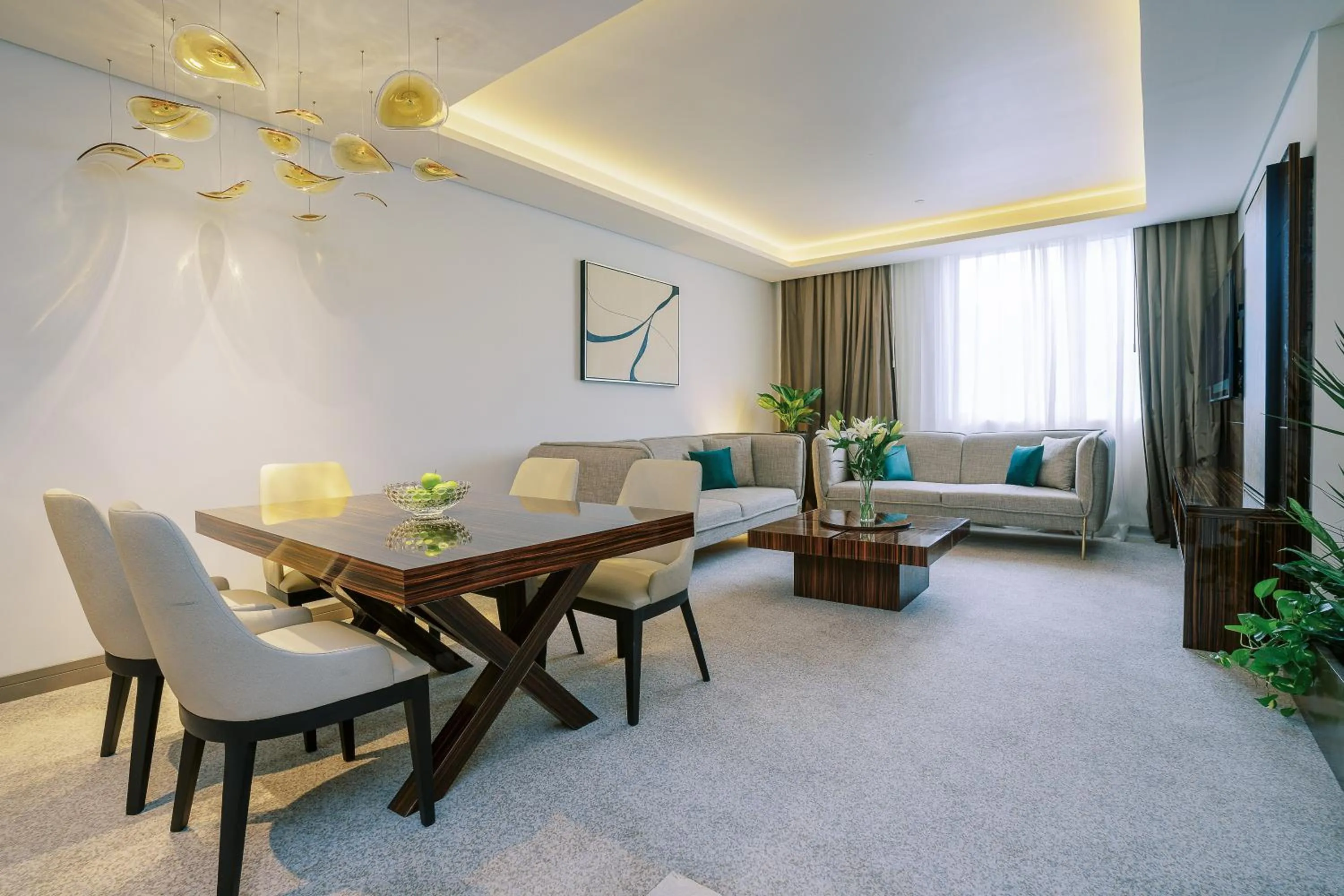 TV and multimedia in Khalidia Palace Hotel Dubai by Mourouj Gloria