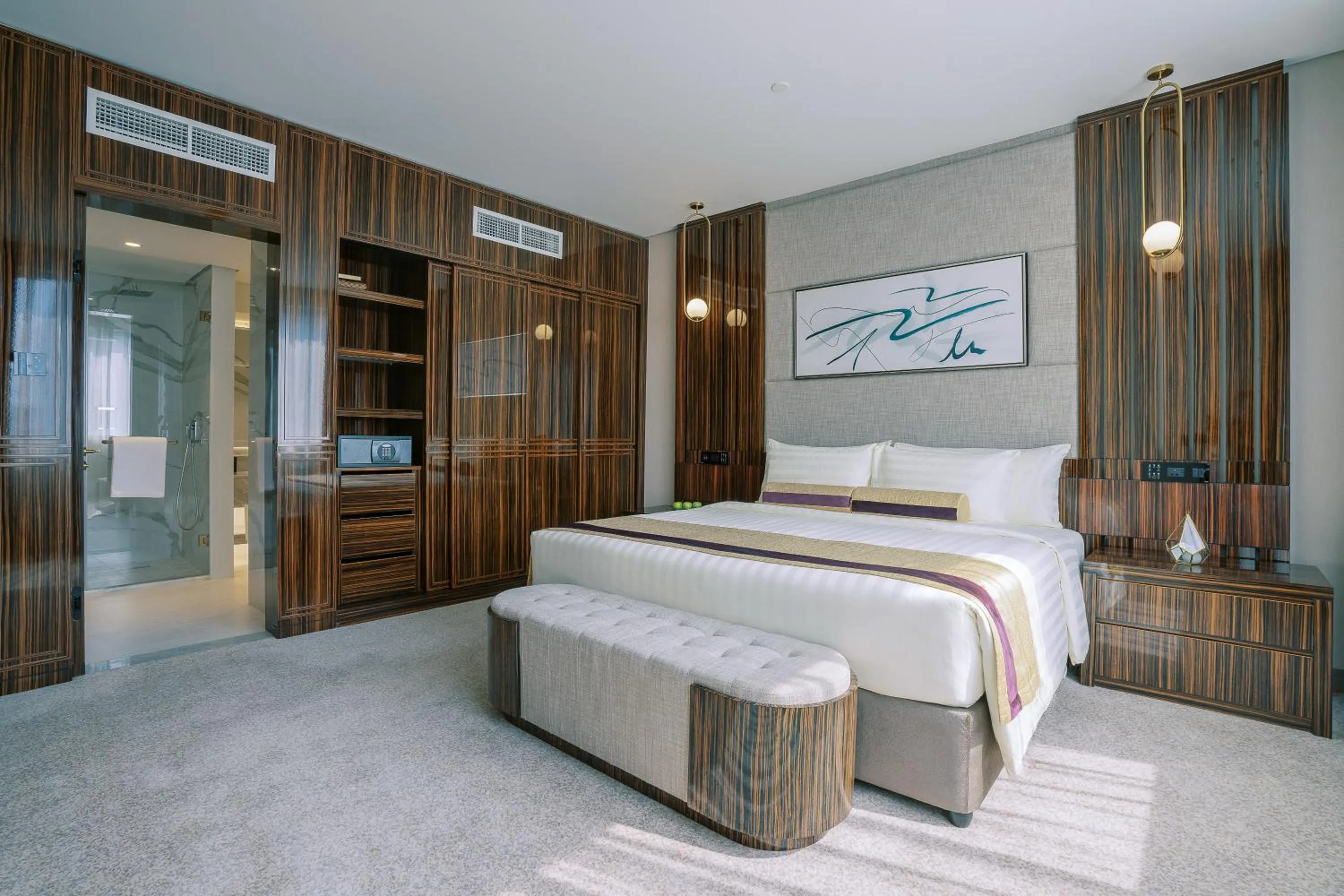 Property building, Bed in Khalidia Palace Hotel Dubai by Mourouj Gloria