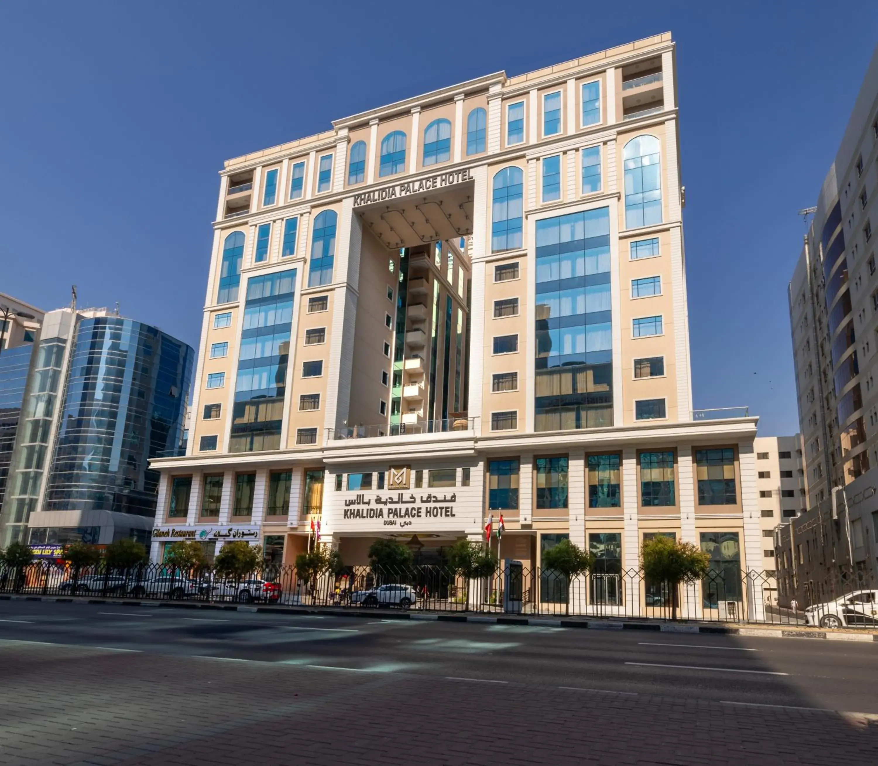 Property building in Khalidia Palace Hotel Dubai by Mourouj Gloria Property building in Khalidia Palace Hotel Dubai by Mourouj Gloria