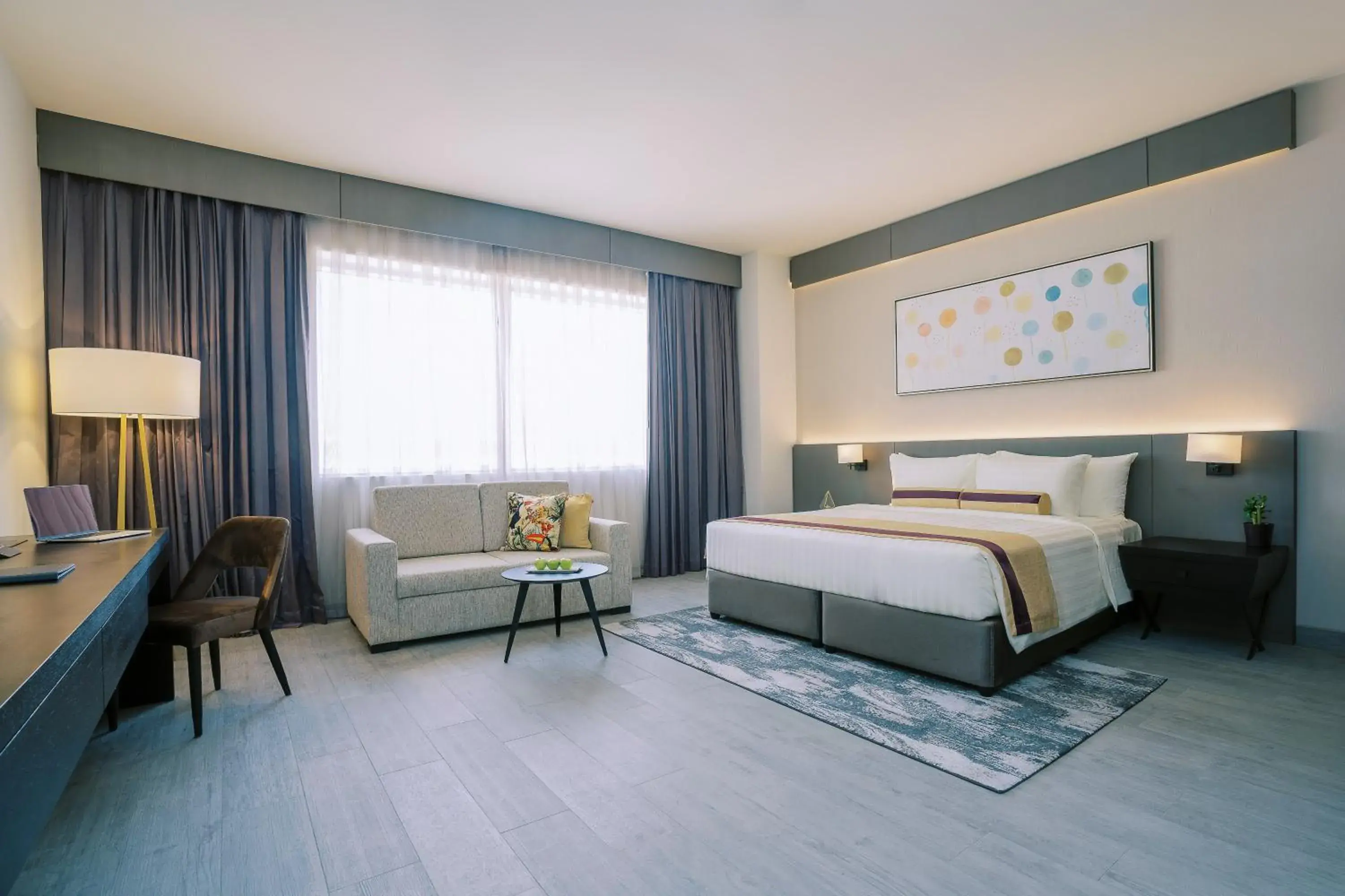 Bed in Khalidia Palace Hotel Dubai by Mourouj Gloria Bed in Khalidia Palace Hotel Dubai by Mourouj Gloria