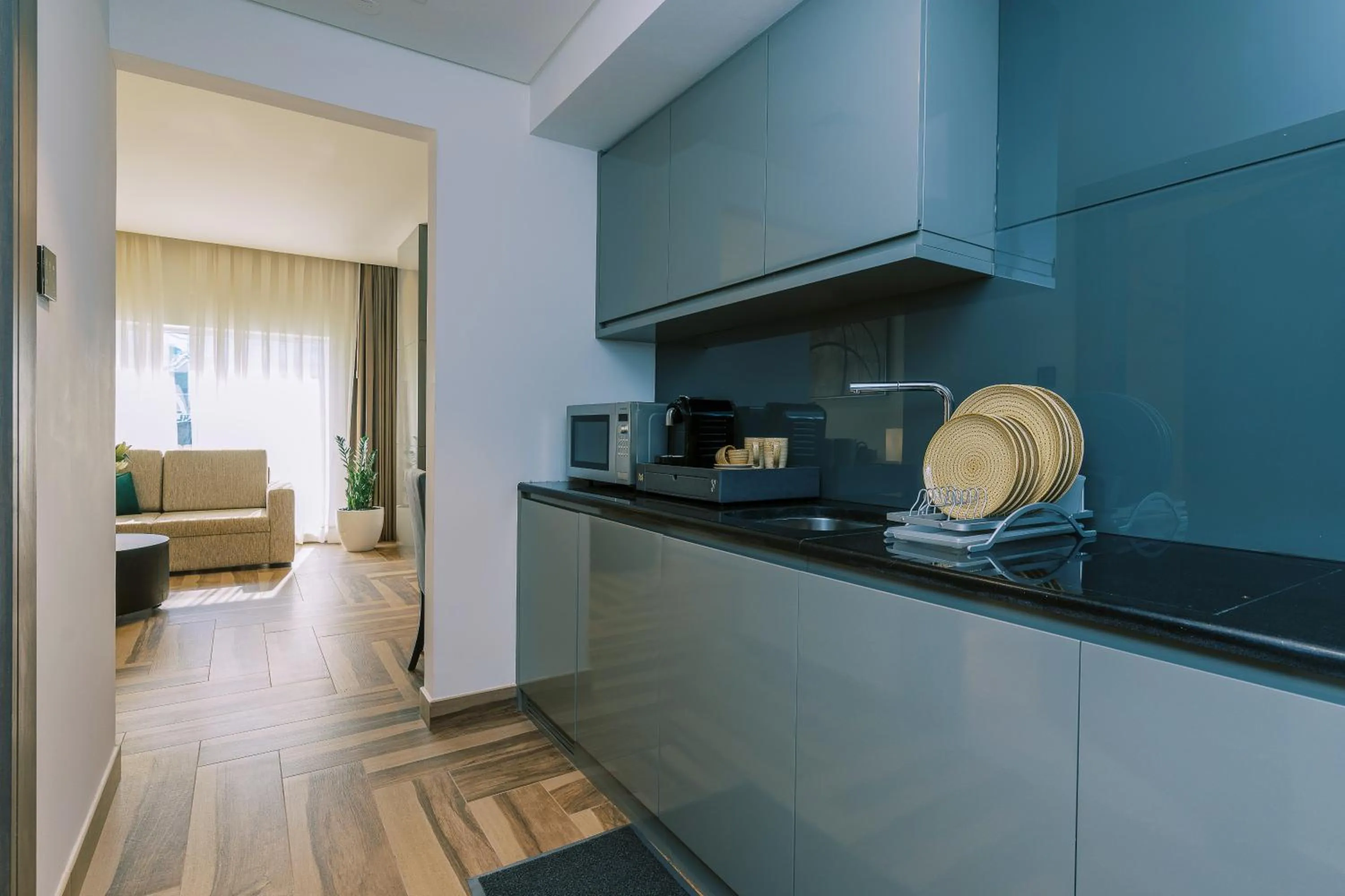 Kitchen or kitchenette in Khalidia Palace Hotel Dubai by Mourouj Gloria