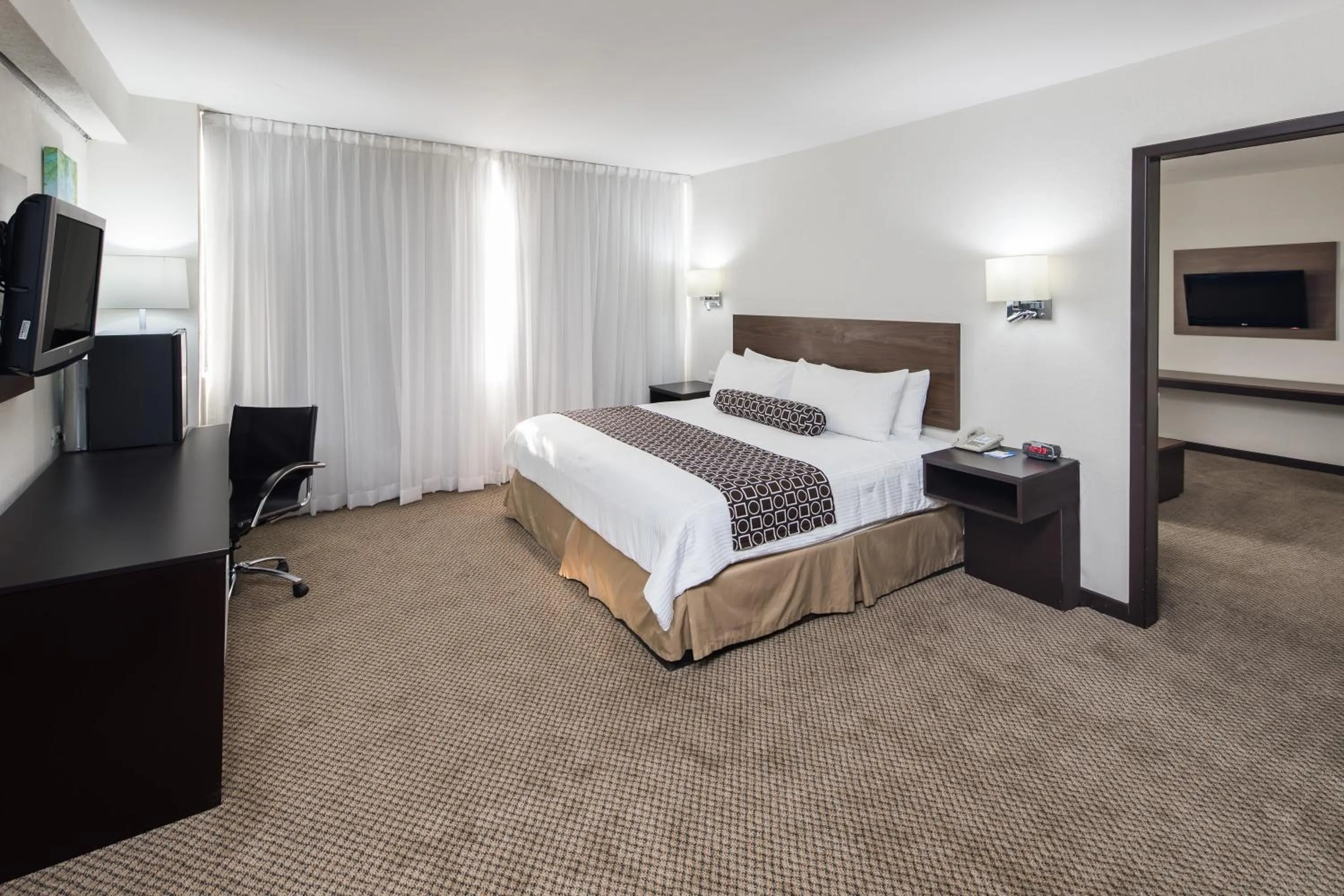 Bedroom, Bed in Wyndham Executivo Culiacan