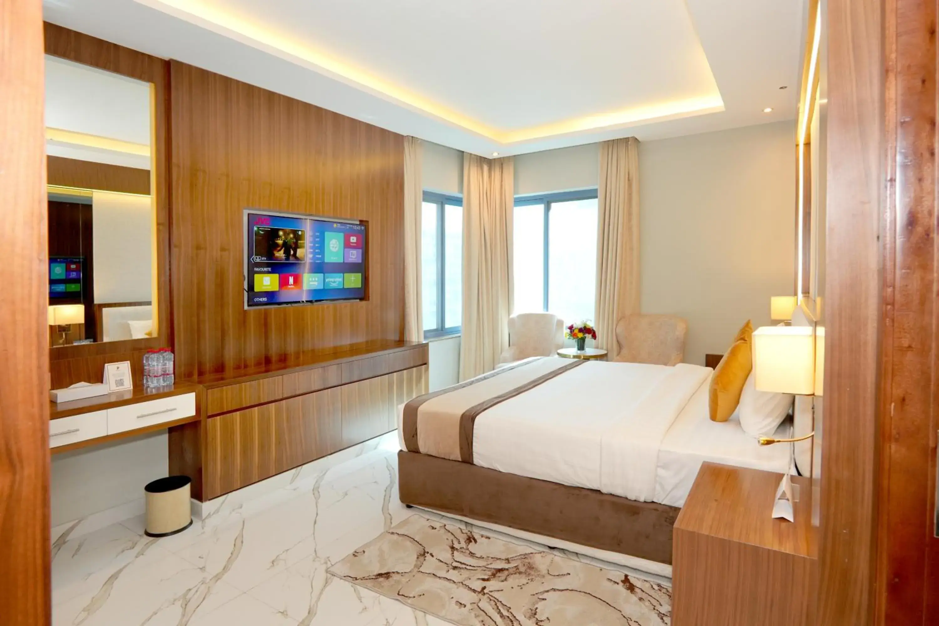 View (from property/room), Bed in Concorde Deira Hotel -Formerly Golden Tulip Deira Hotel View (from property/room), Bed in Concorde Deira Hotel -Formerly Golden Tulip Deira Hotel