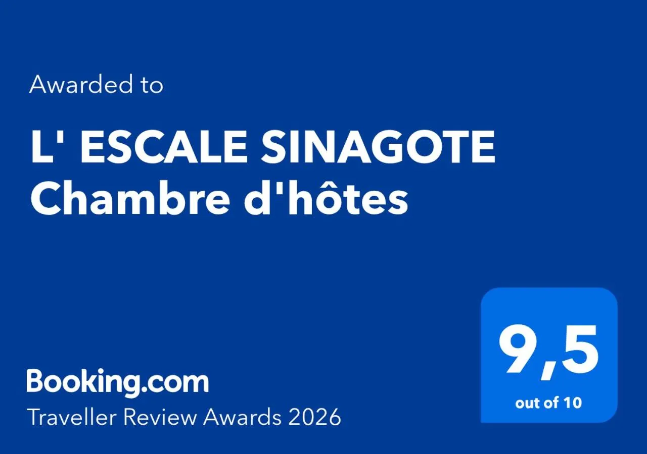 L' ESCALE SINAGOTE Chambre d'hôtes