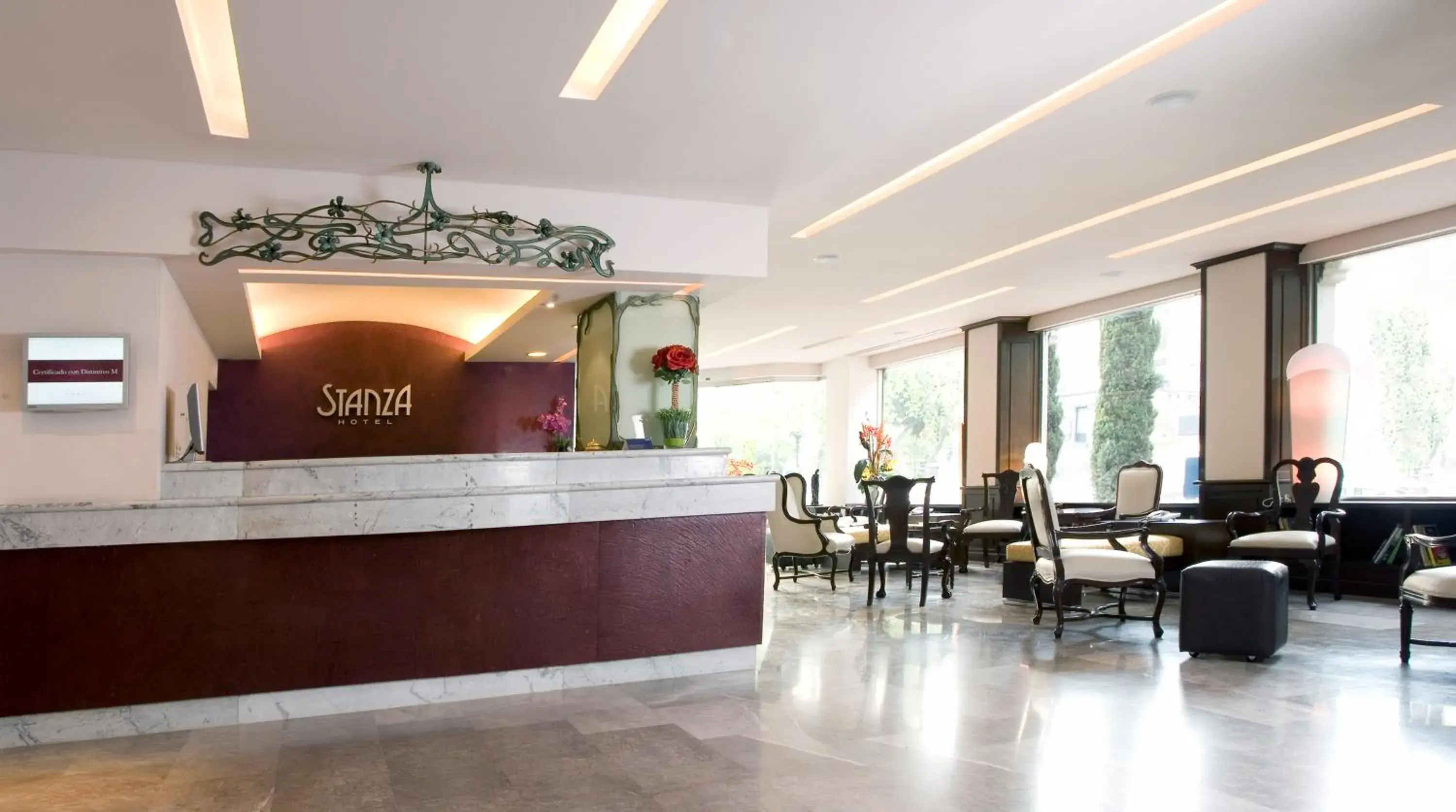 Lobby or reception in Stanza Hotel Lobby or reception in Stanza Hotel