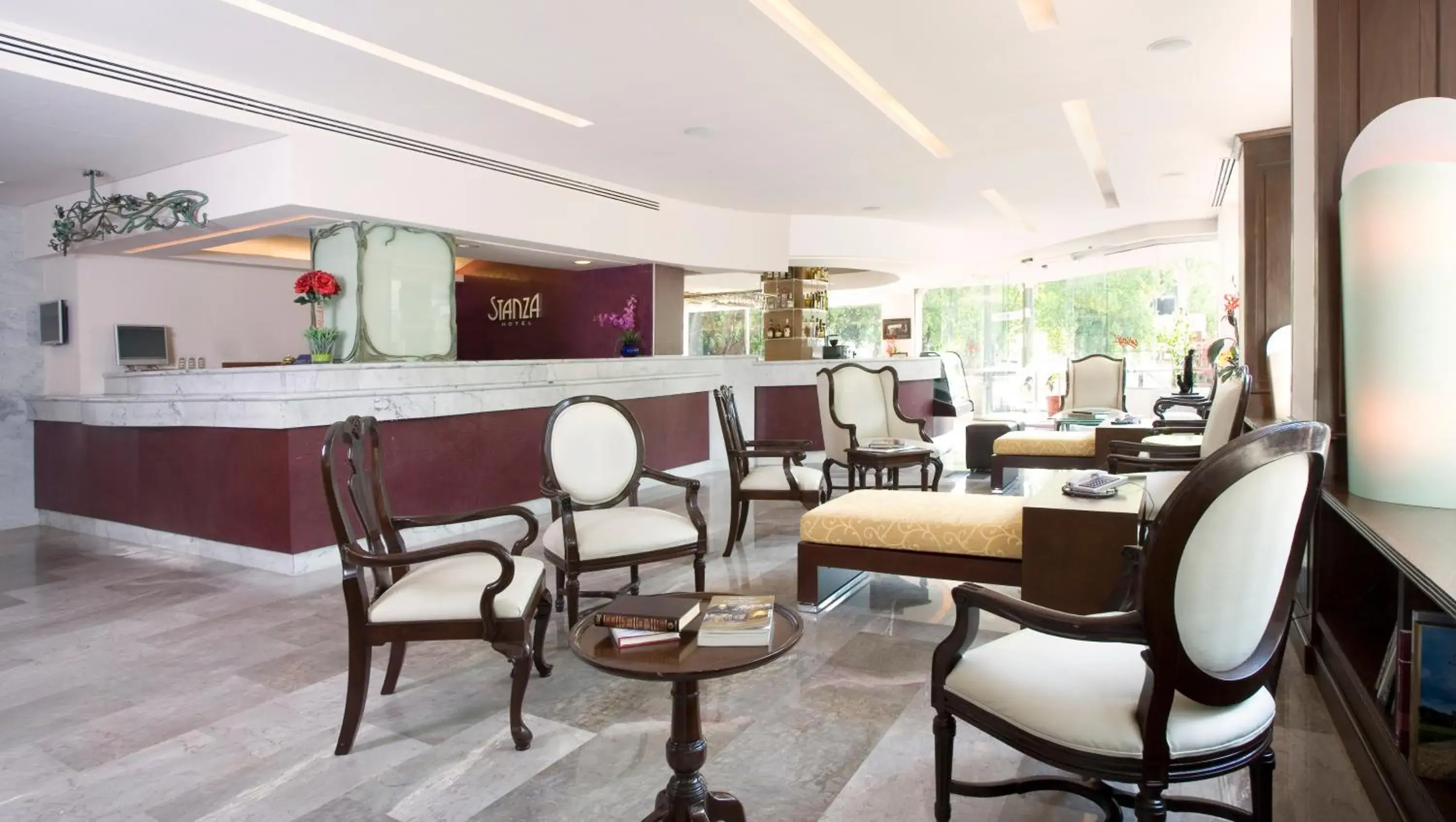 Lobby or reception in Stanza Hotel Lobby or reception in Stanza Hotel