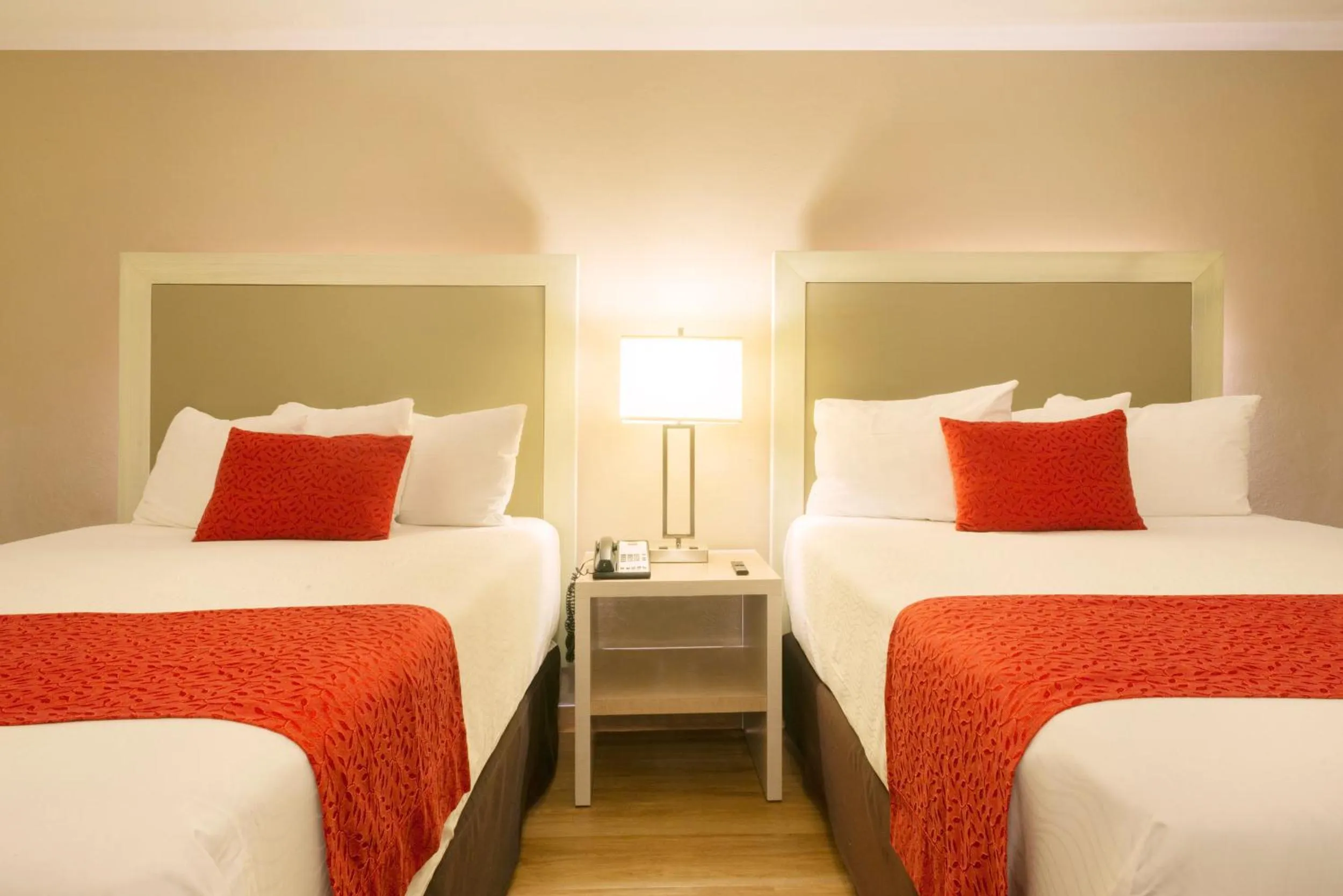 Decorative detail, Bed in Stanza Hotel