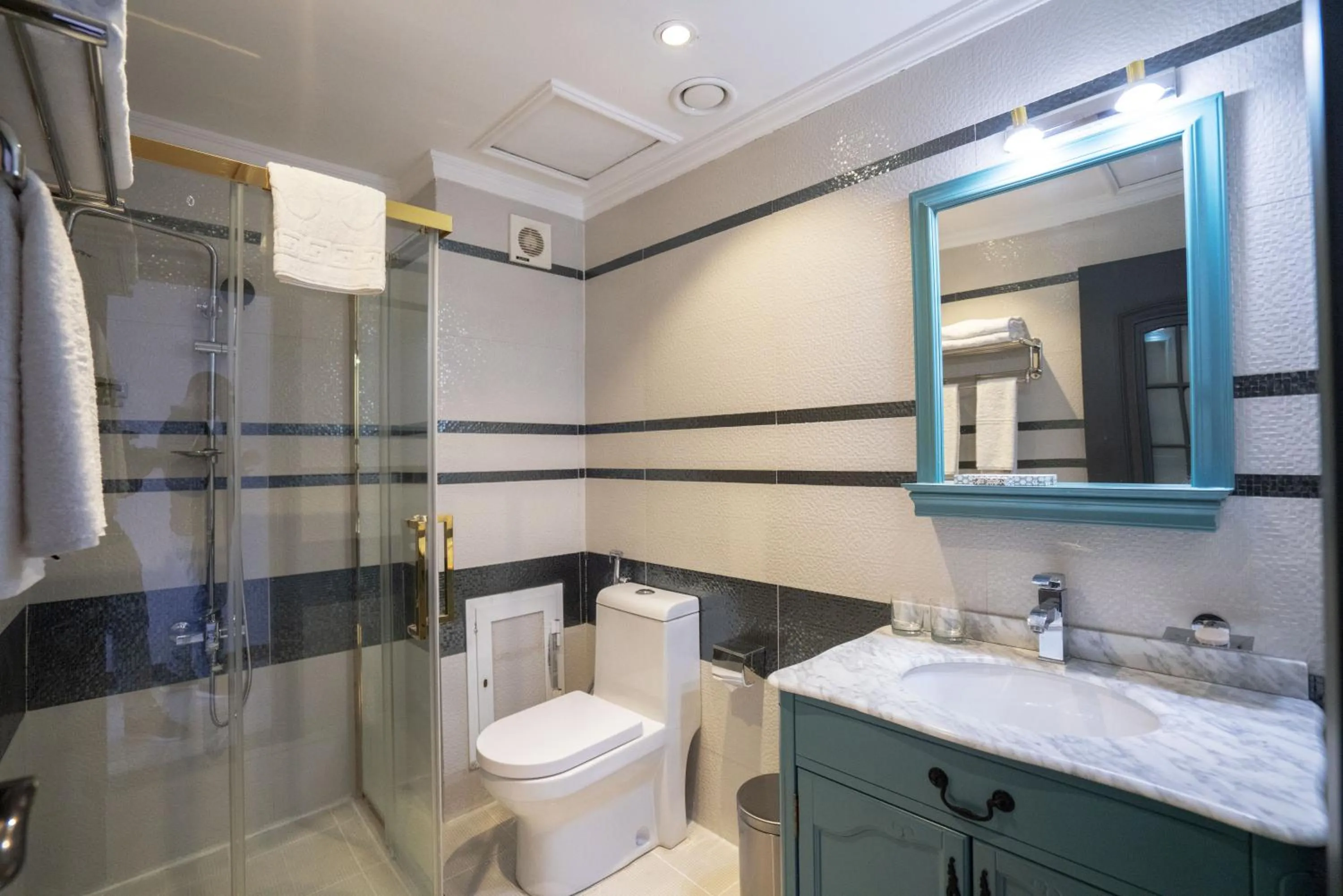 Bathroom in Noor Land Hotel