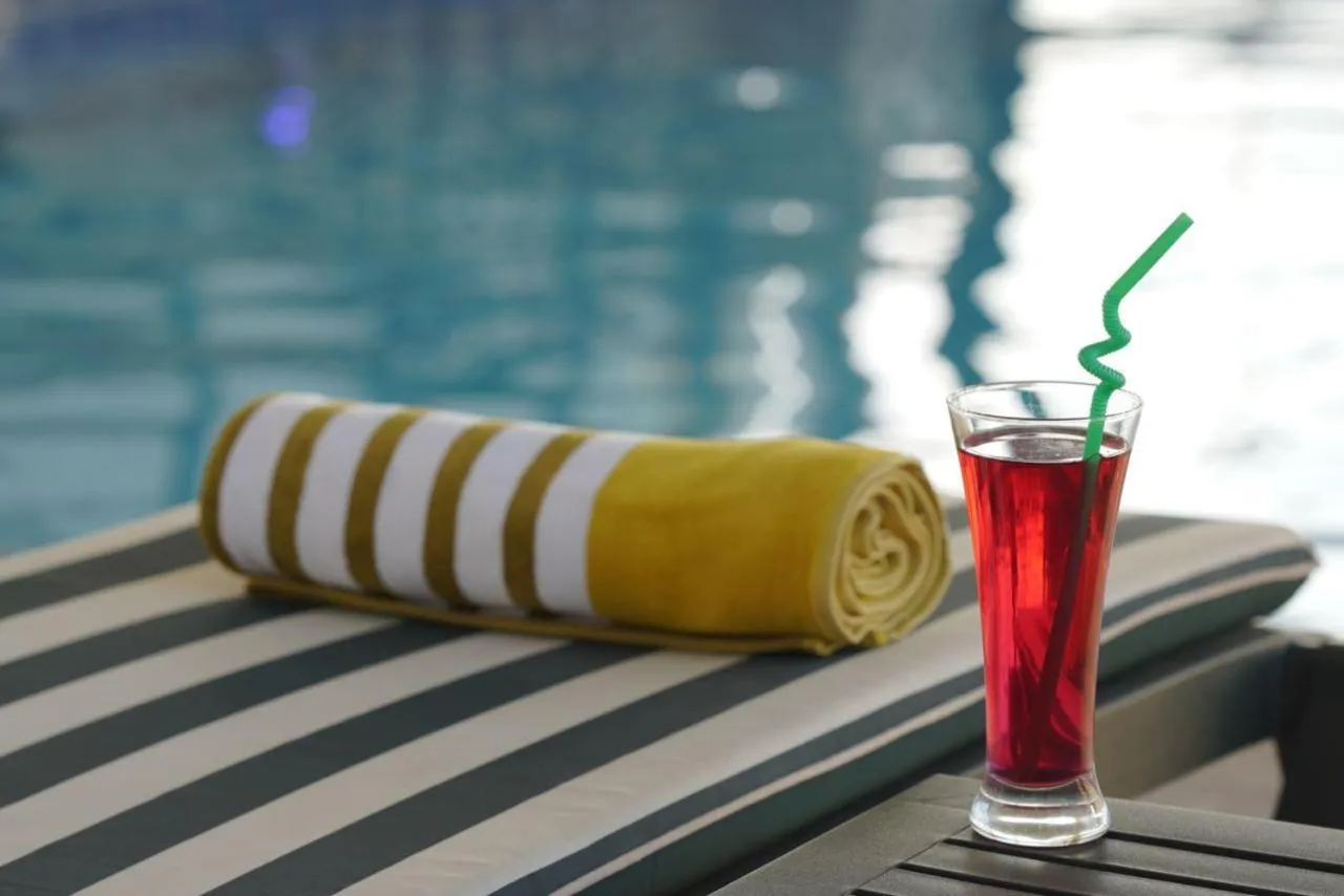 Swimming pool in Noor Land Hotel