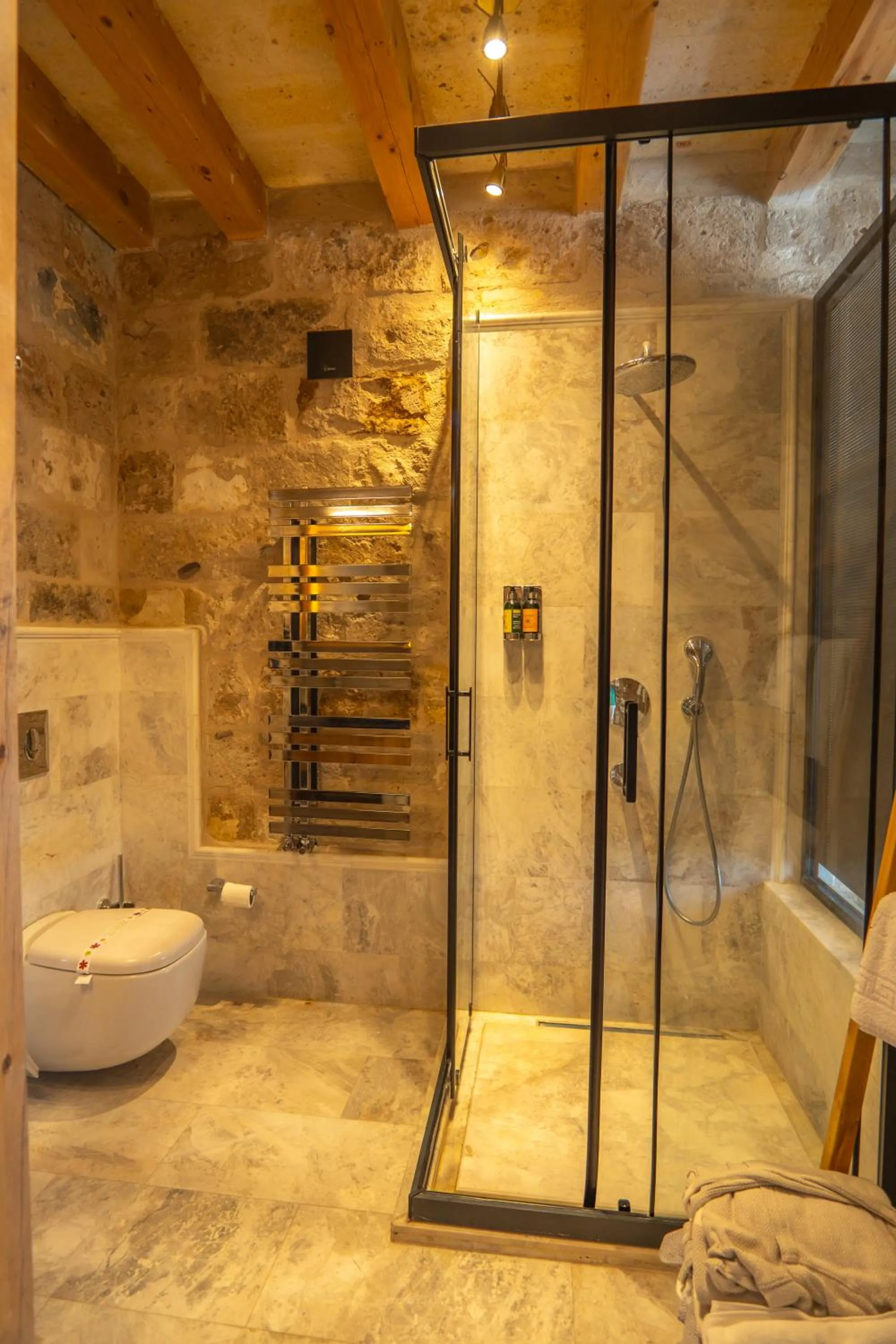 Bathroom in Azure Cave Suites - Cappadocia