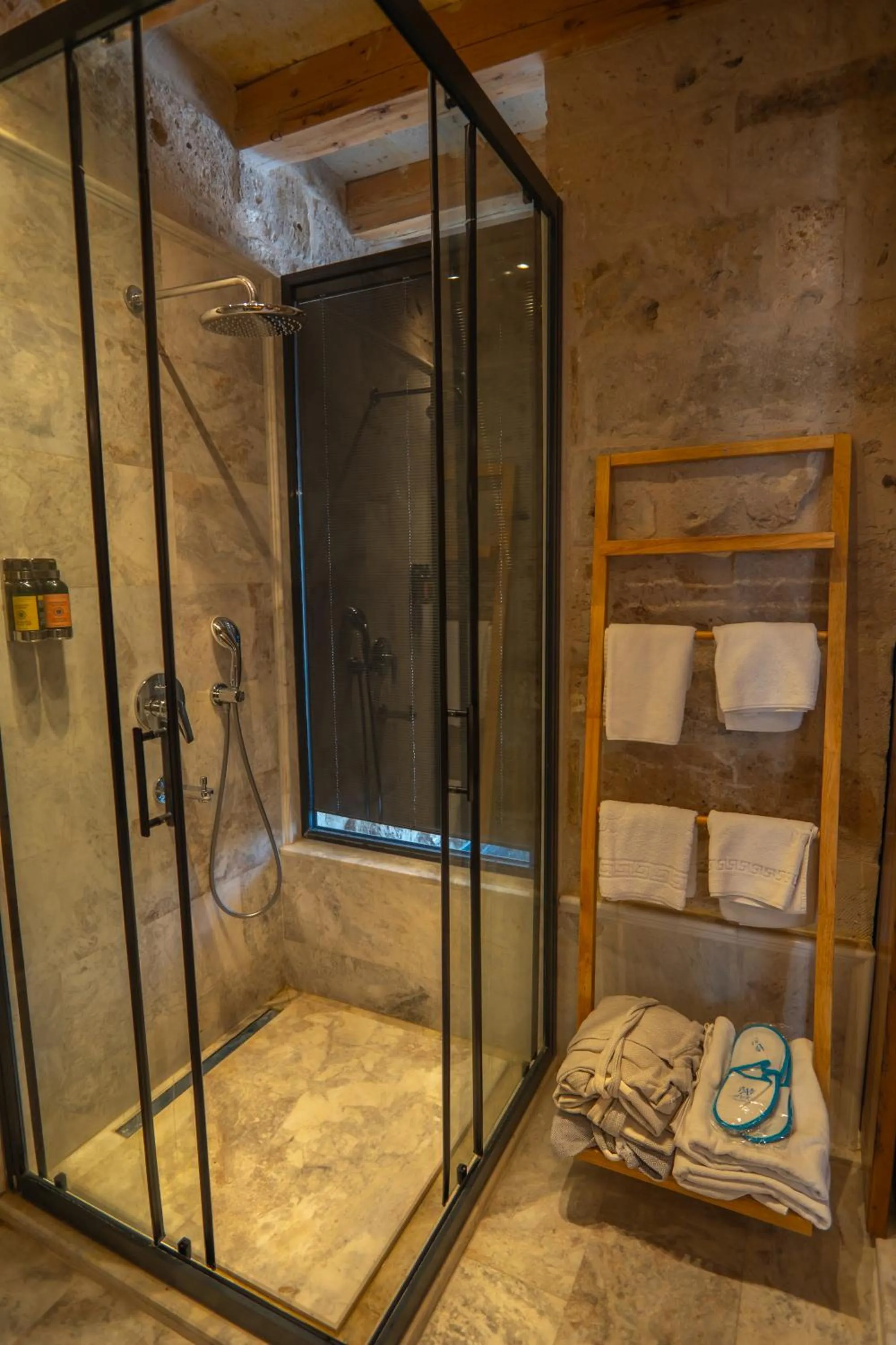 Bathroom in Azure Cave Suites - Cappadocia